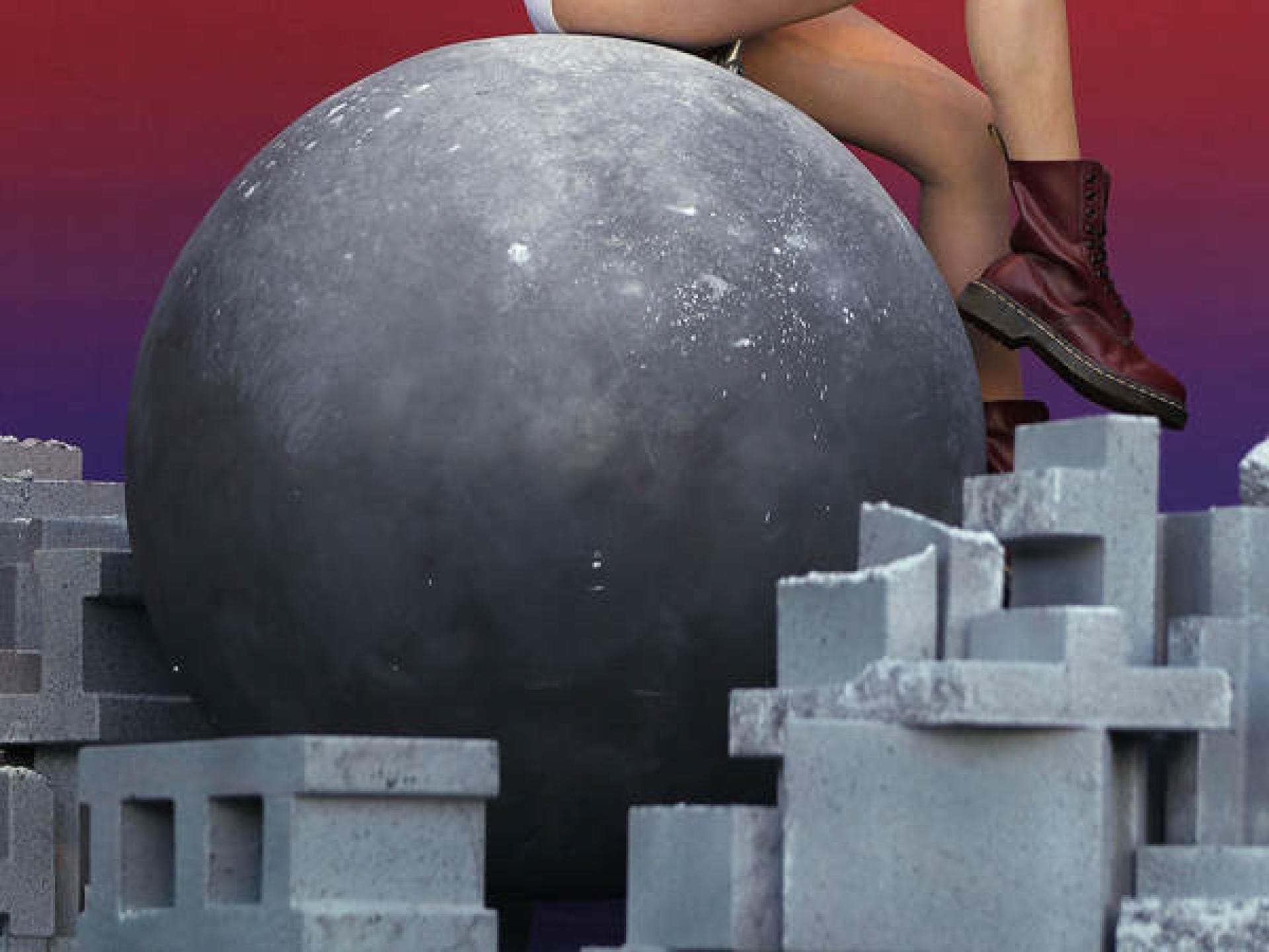 Miley Cyrus: "Wrecking Ball" Wachsfigur