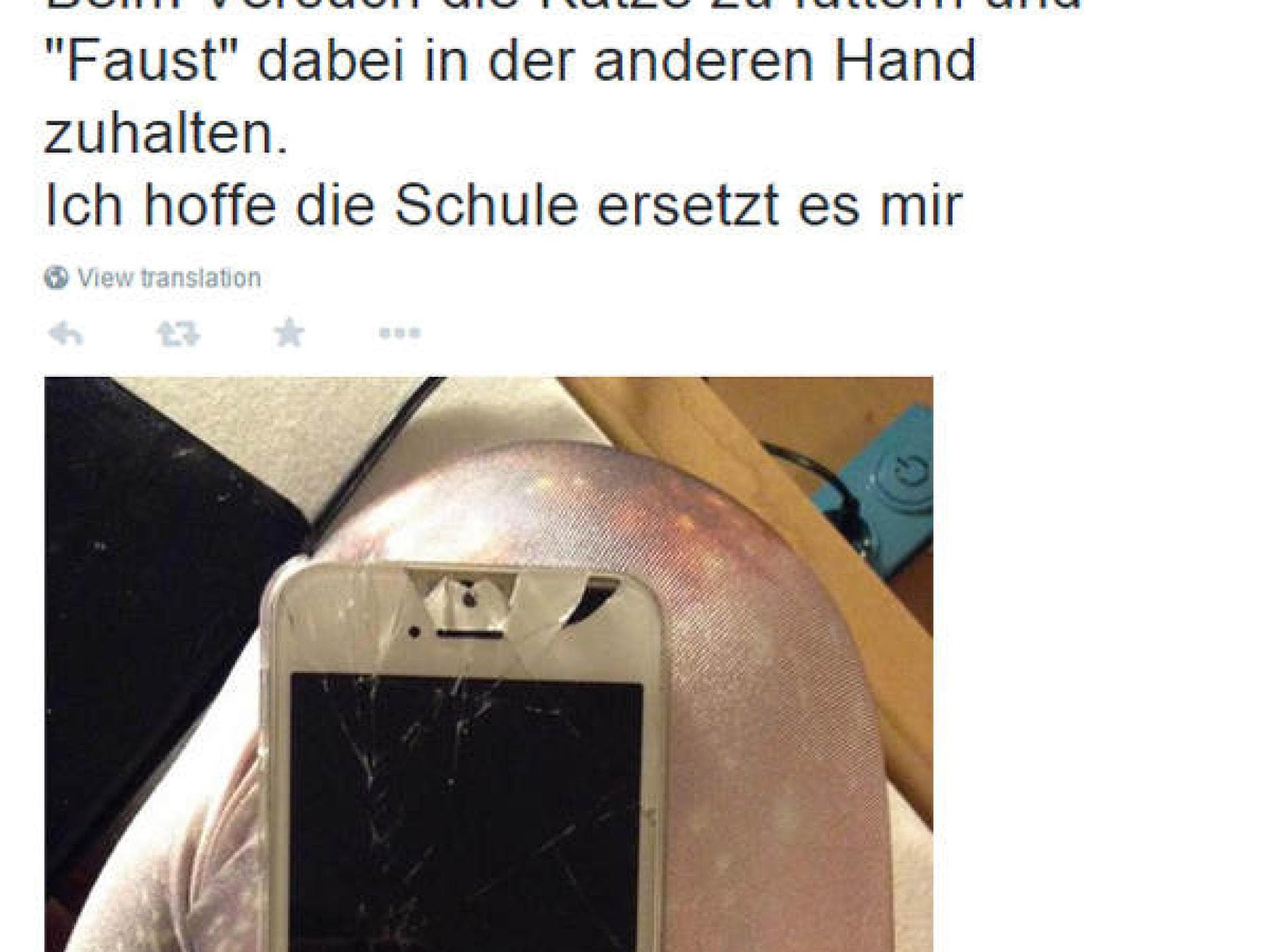 Goethes "Faust" zerstört Handys Goethes "Faust" zerstört Handys