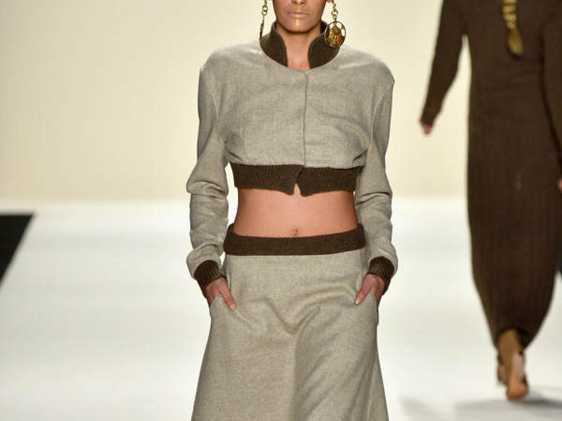 Alisar Ailabouni auf der New York Fashion Week