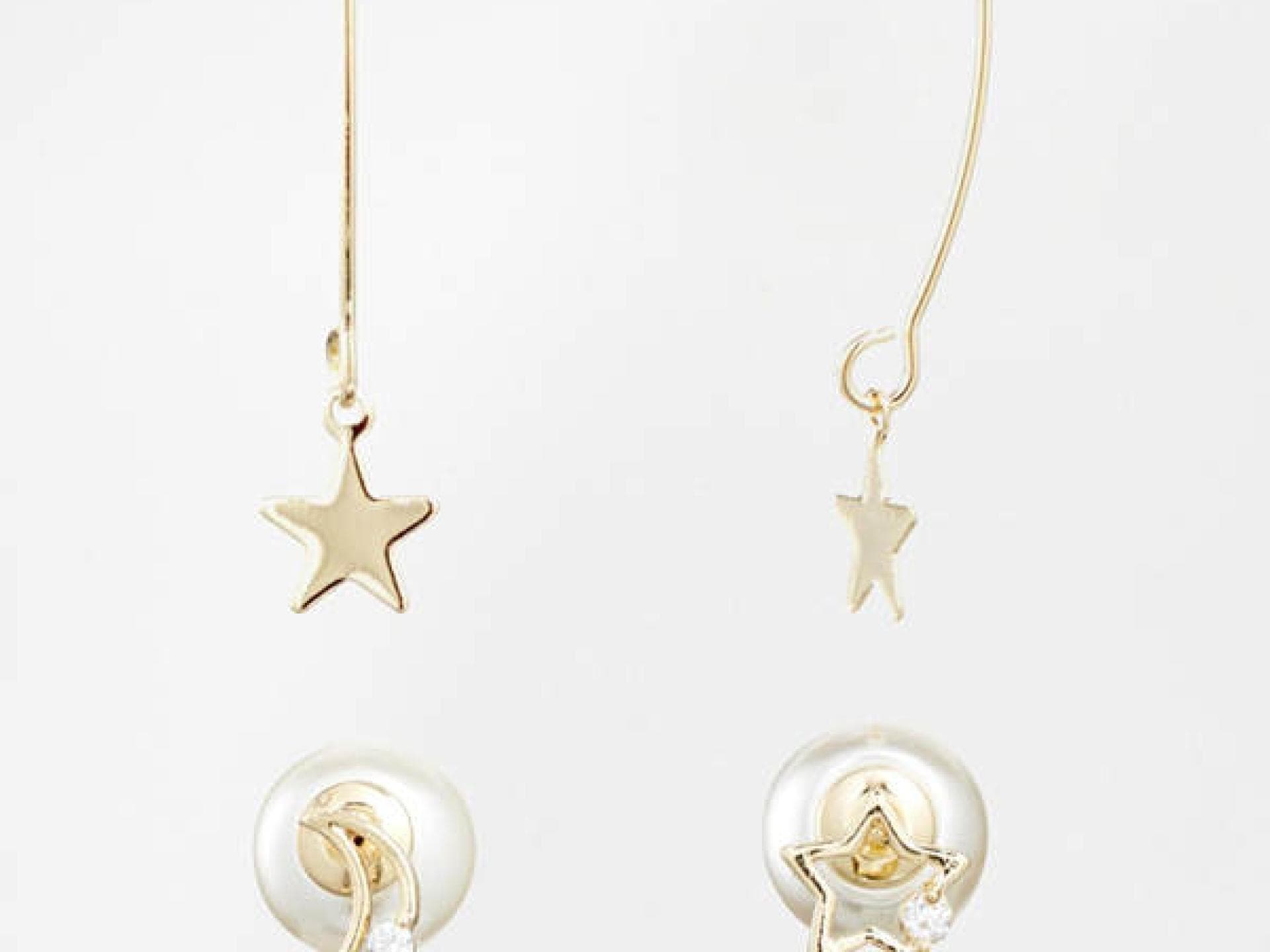 Mond- und Sterne-Ohrringe von Asos