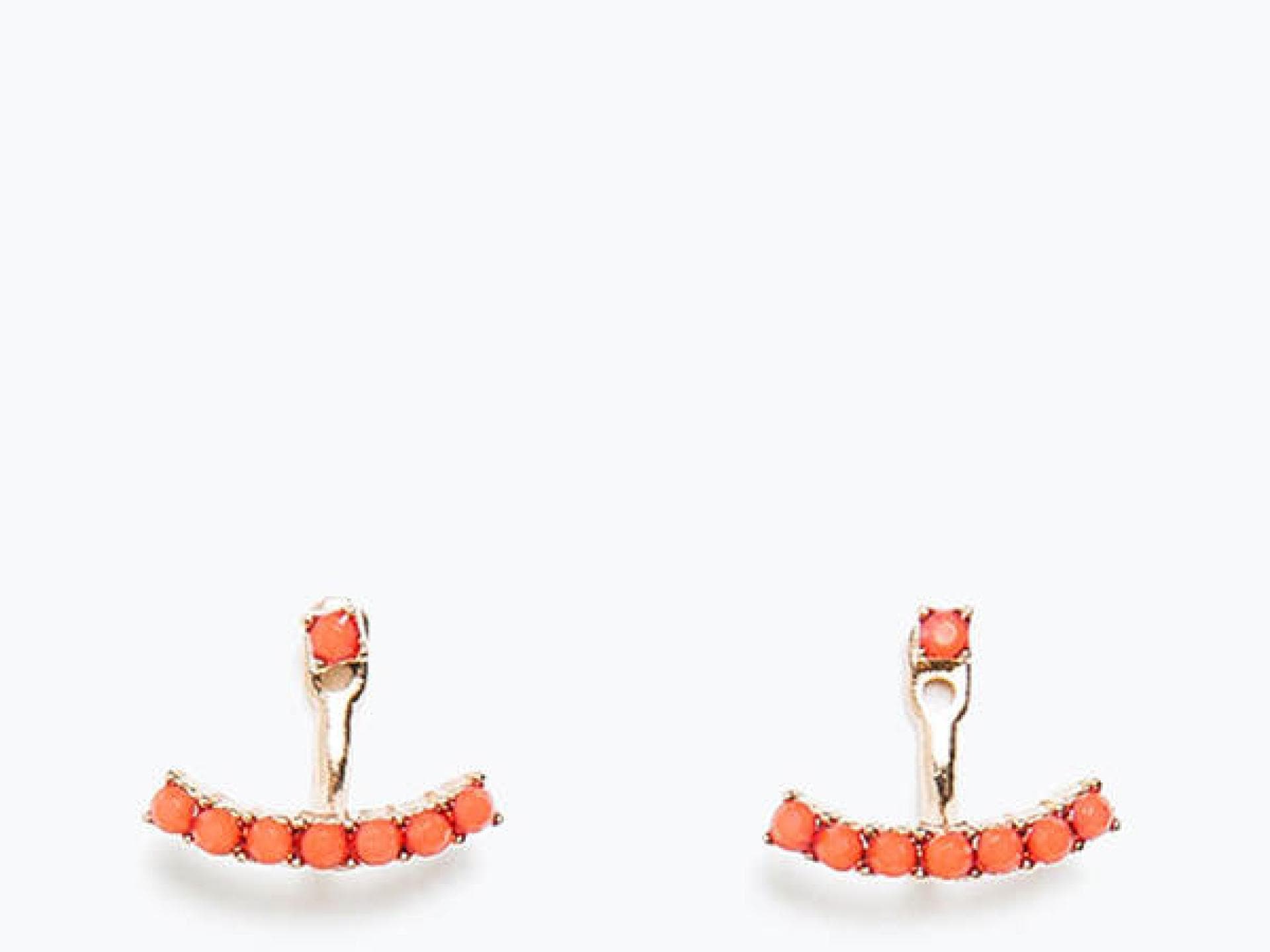 Ohrringe in Anker-Form von Zara