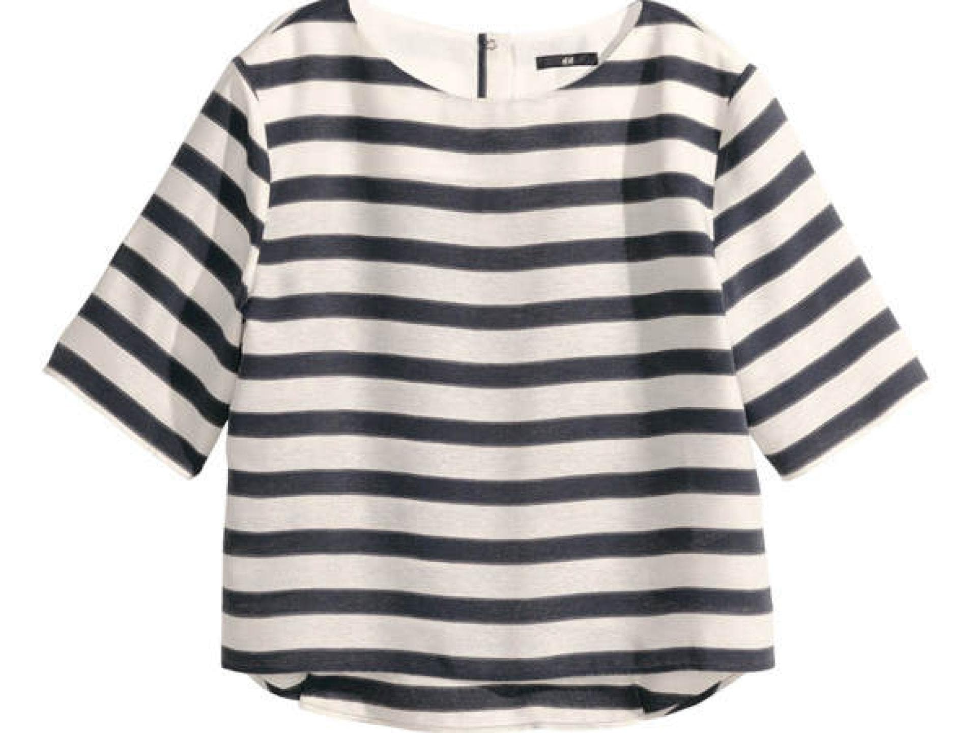 Gestreiftes Crop Top von H&M