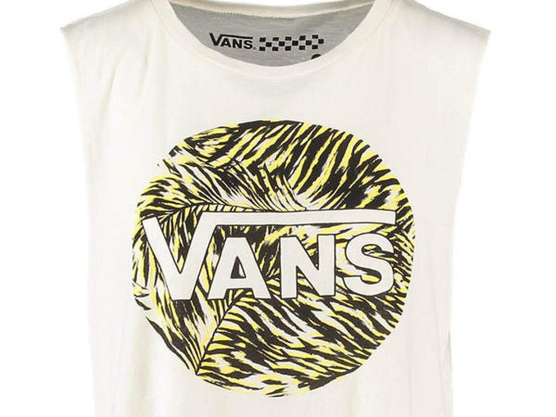 Crop Top mit Palmenprint von Vans