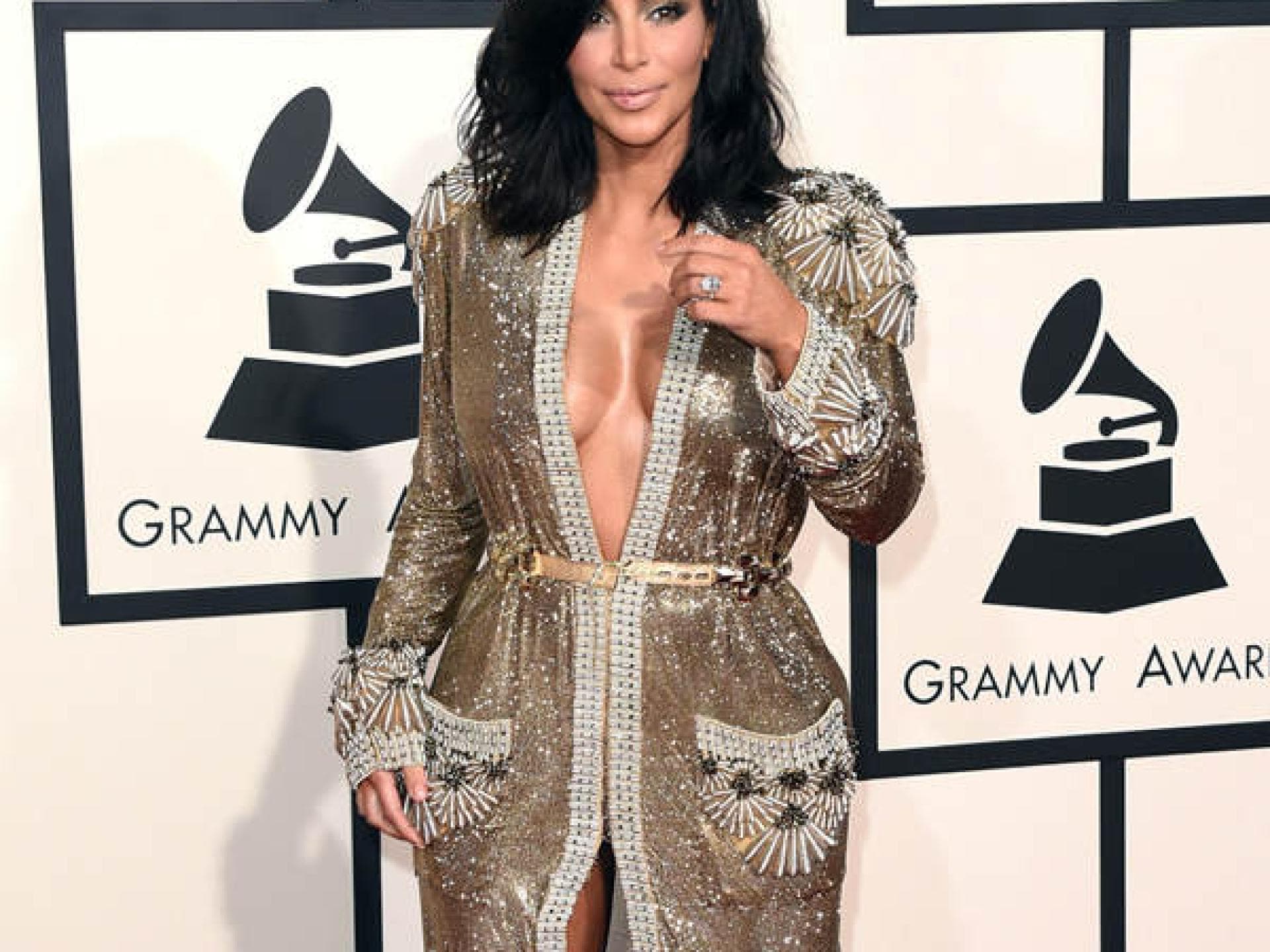 Kim Kardashian: Grammys 2015