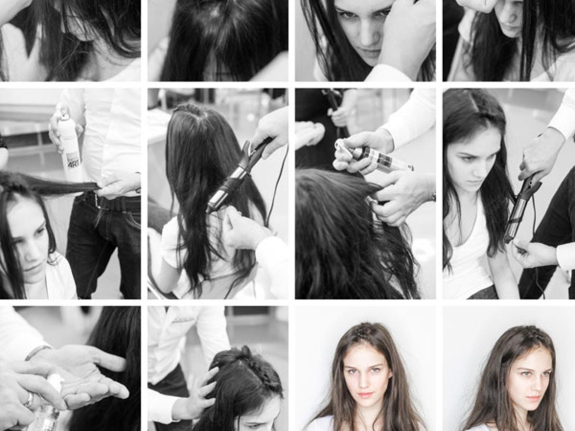 Geflochtener Scheitel: Anleitung