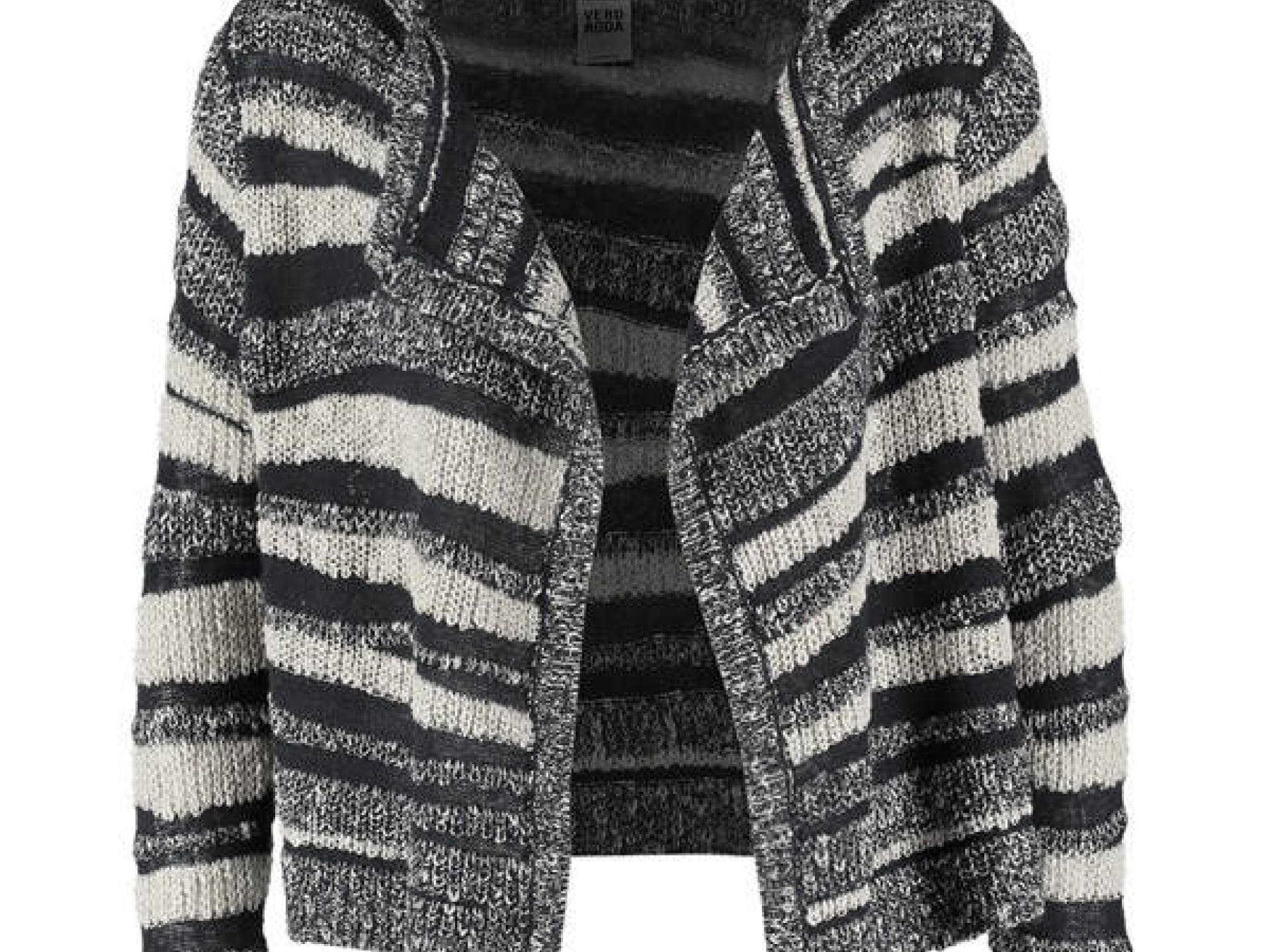 Cardigan mit Streifen