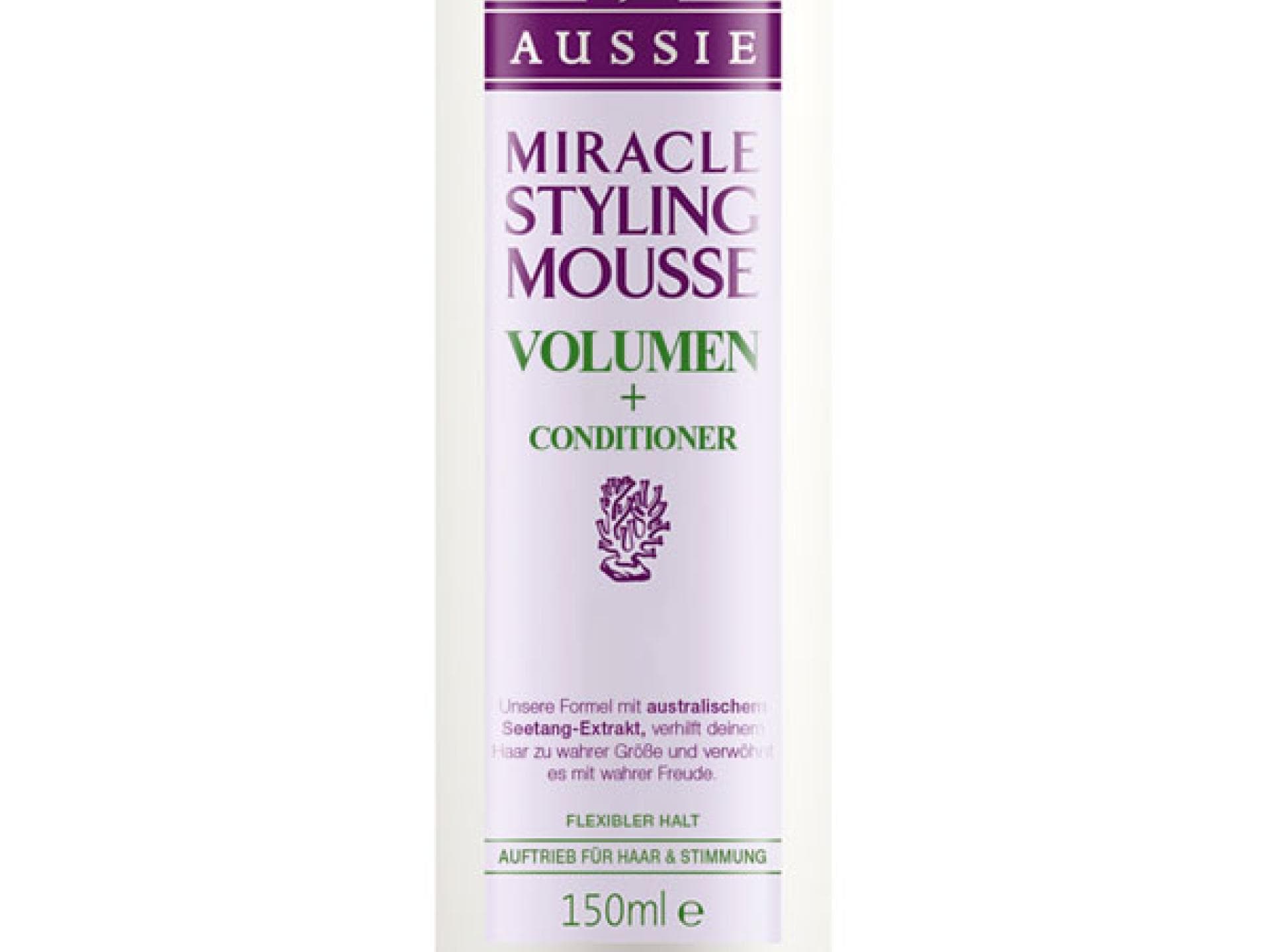 Aussie Miracle Styling Mousse Volumen + Conditioner