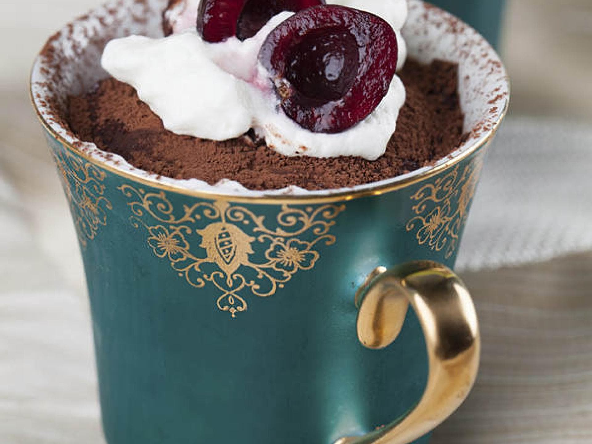 Mikrowellenkuchen mit Schoko Mikrowellenkuchen mit Schoko