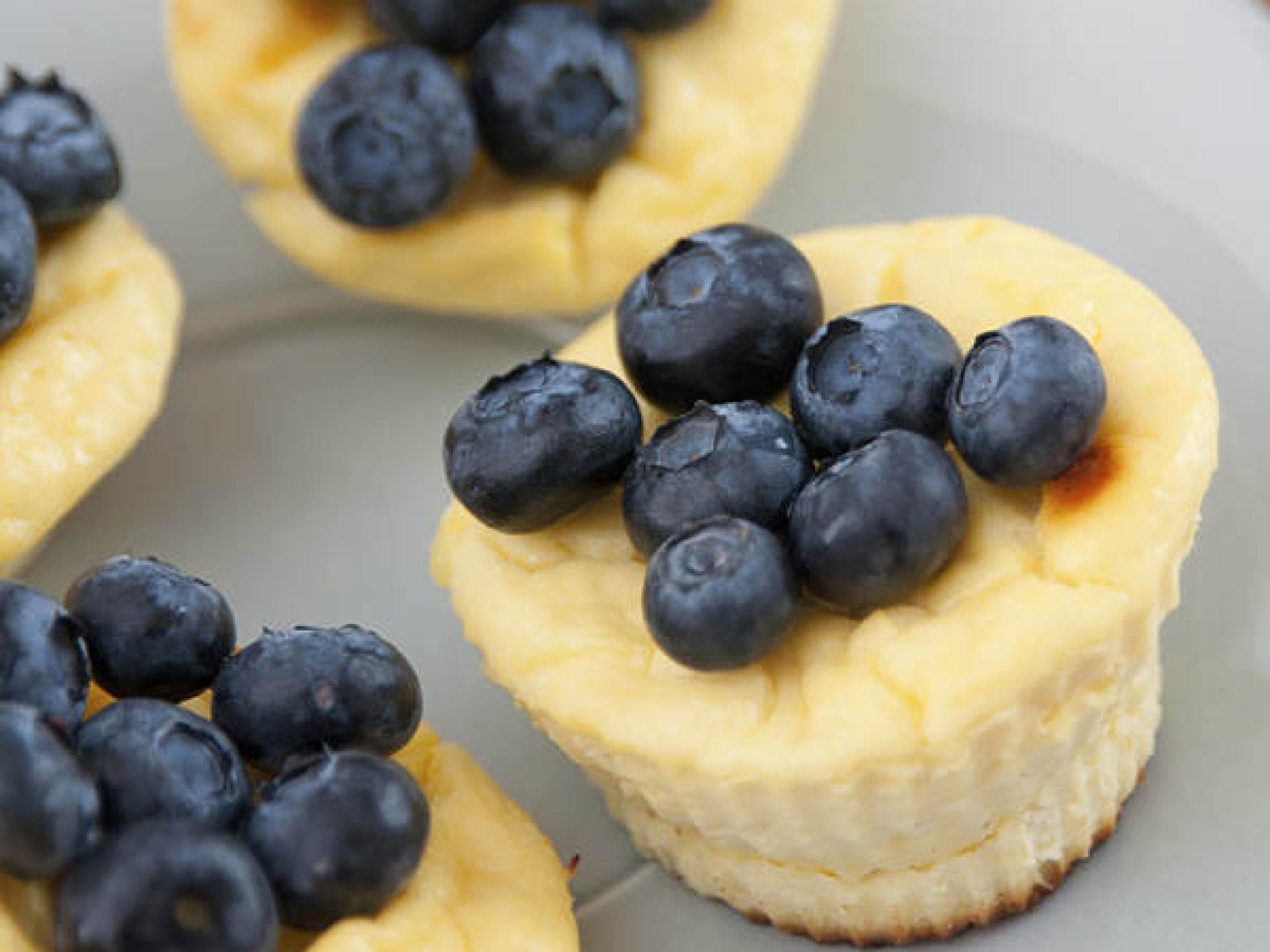 Einfache und schnelle Cheesecake-Muffins Einfache und schnelle Cheesecake-Muffins