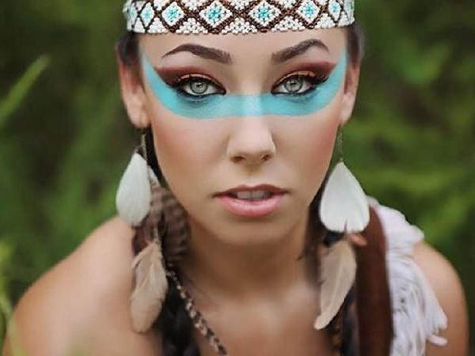 Indianer schminken Indianer schminken