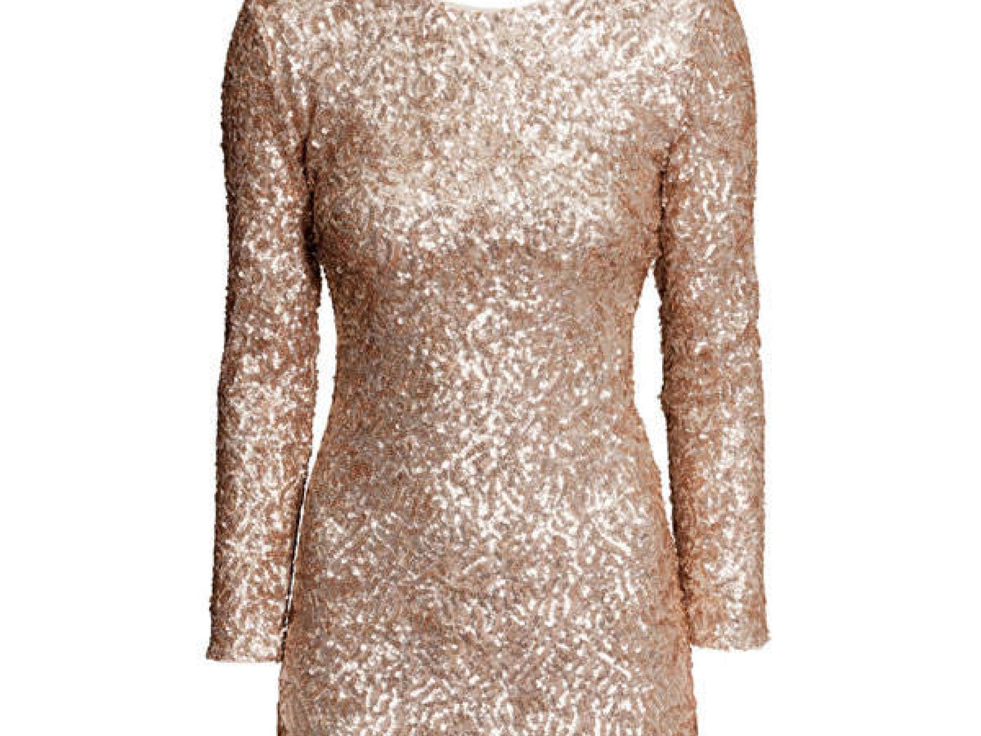 Glitzer-Kleid von H&M