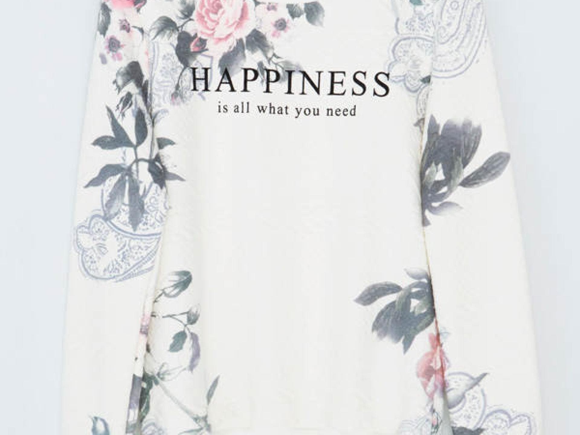 Happiness-Pullover von Bershka