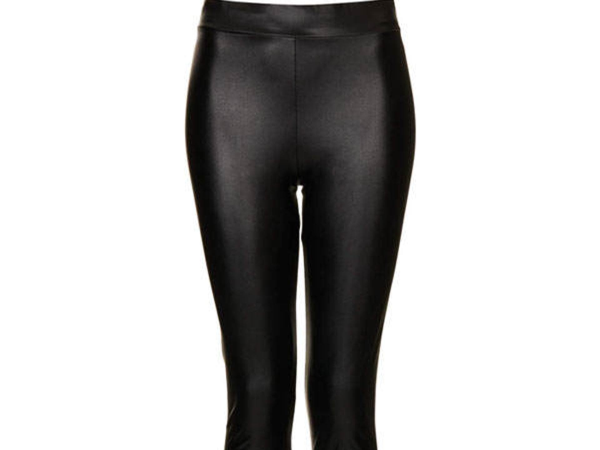 Leder-Leggings von Topshop.com