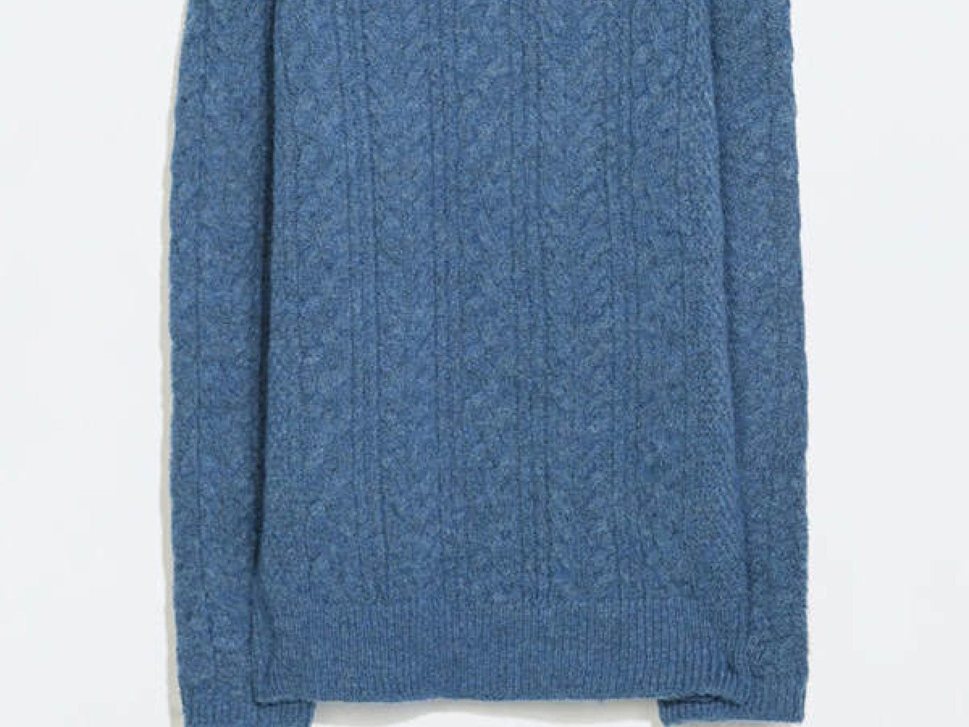 Zopfpullover von Zara