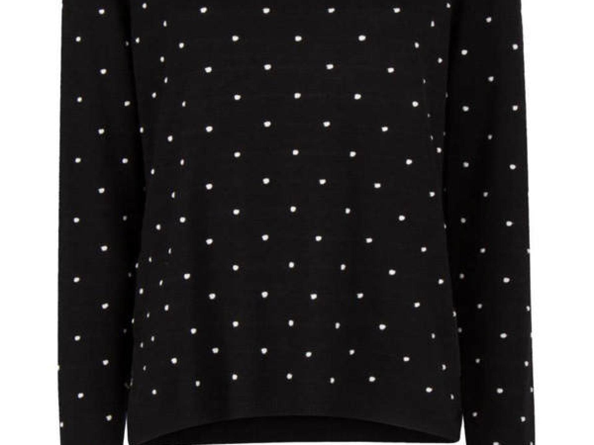 Pünktchen Pullover von Mango