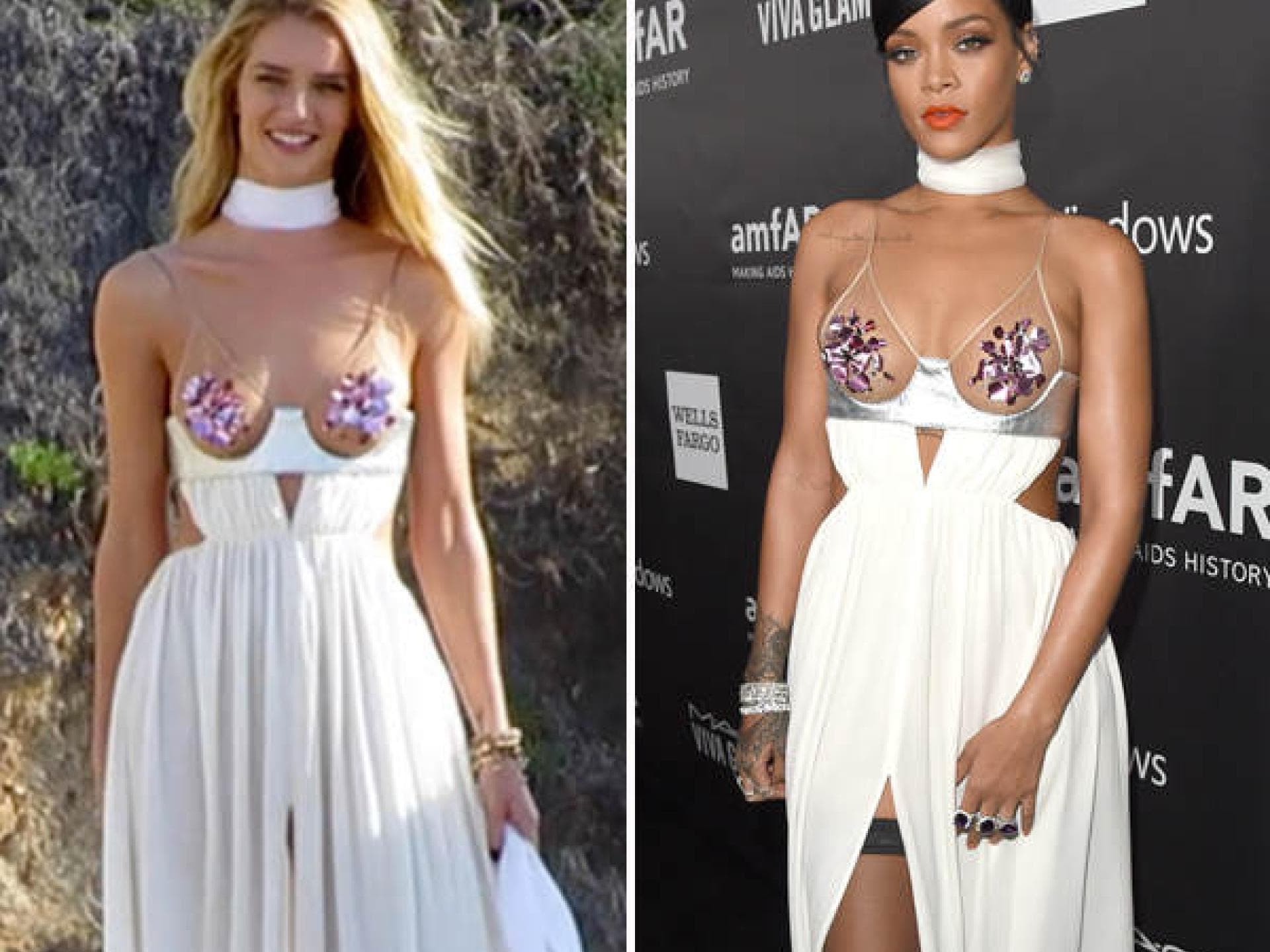 Rosie Huntington-Whiteley vs. Rihanna