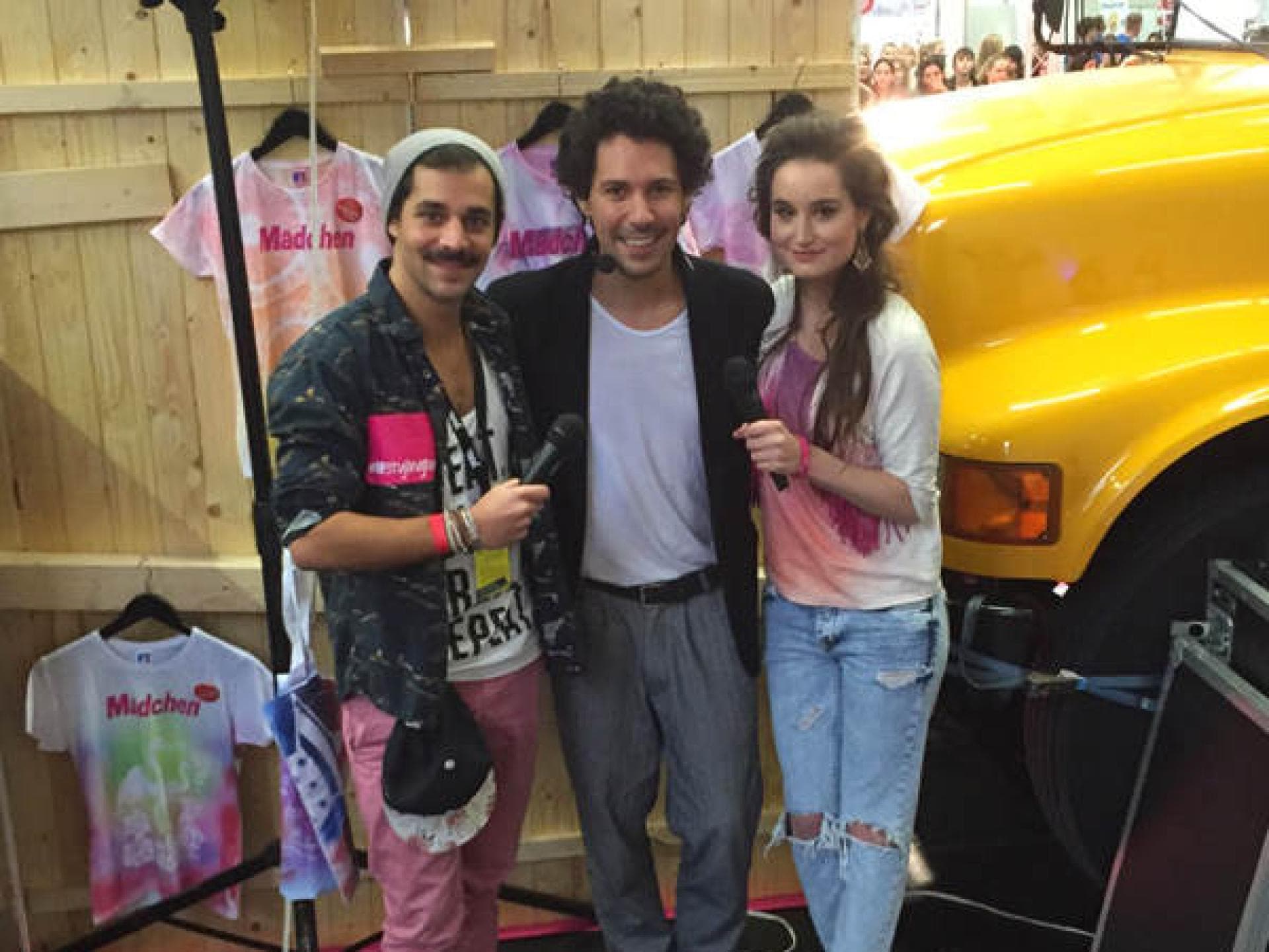 Boris Entrup mit Younes und Jill