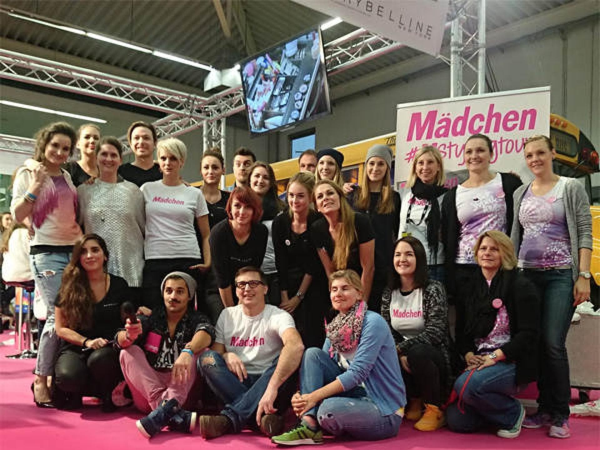 Das MÄDCHEN Stylingtour-Team