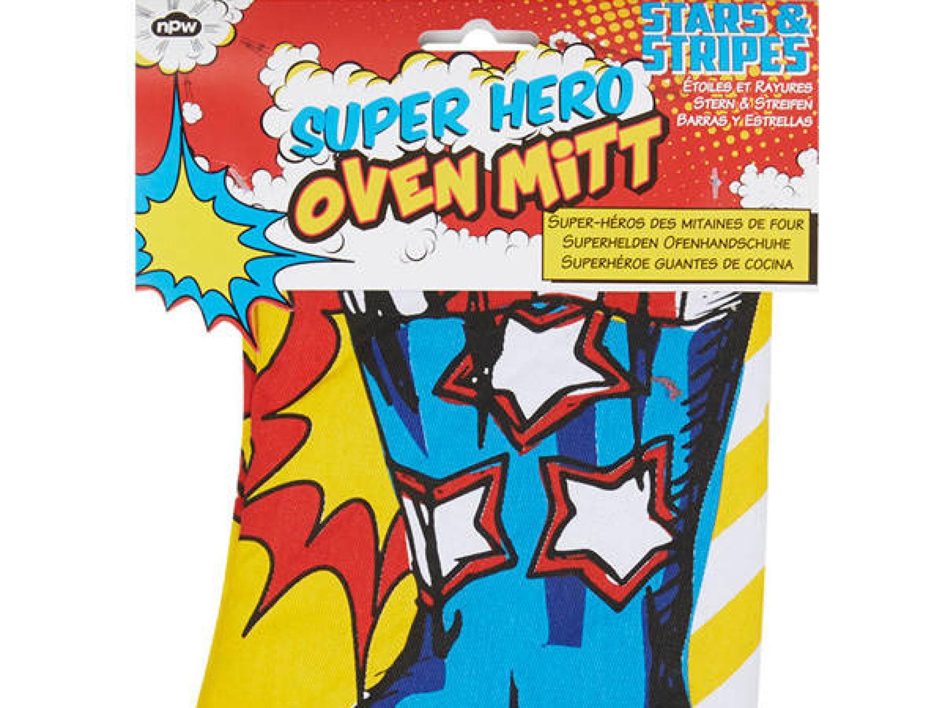 Superhelden-Ofenhandschuh von Topshop