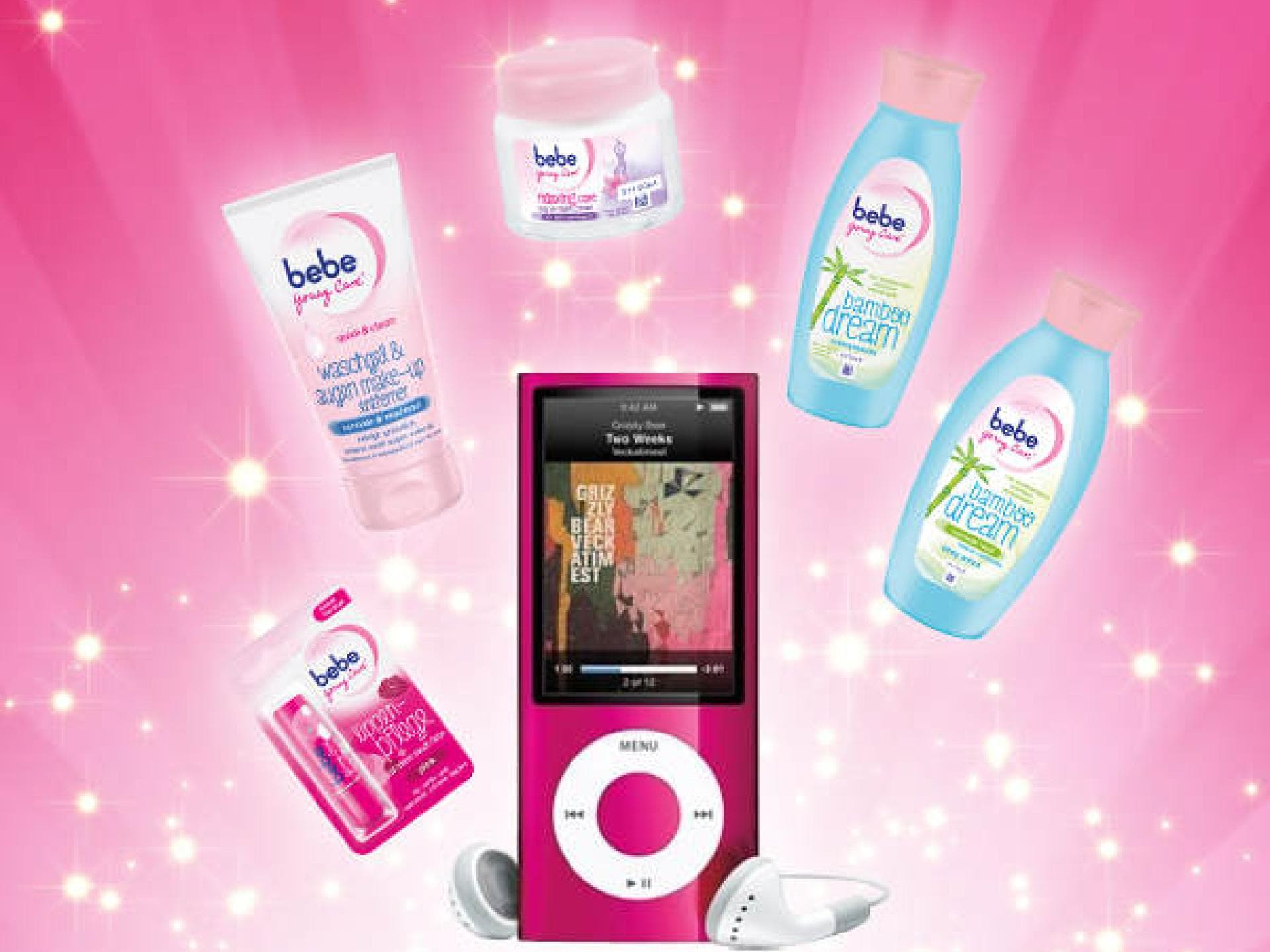 bebe-Set und iPod