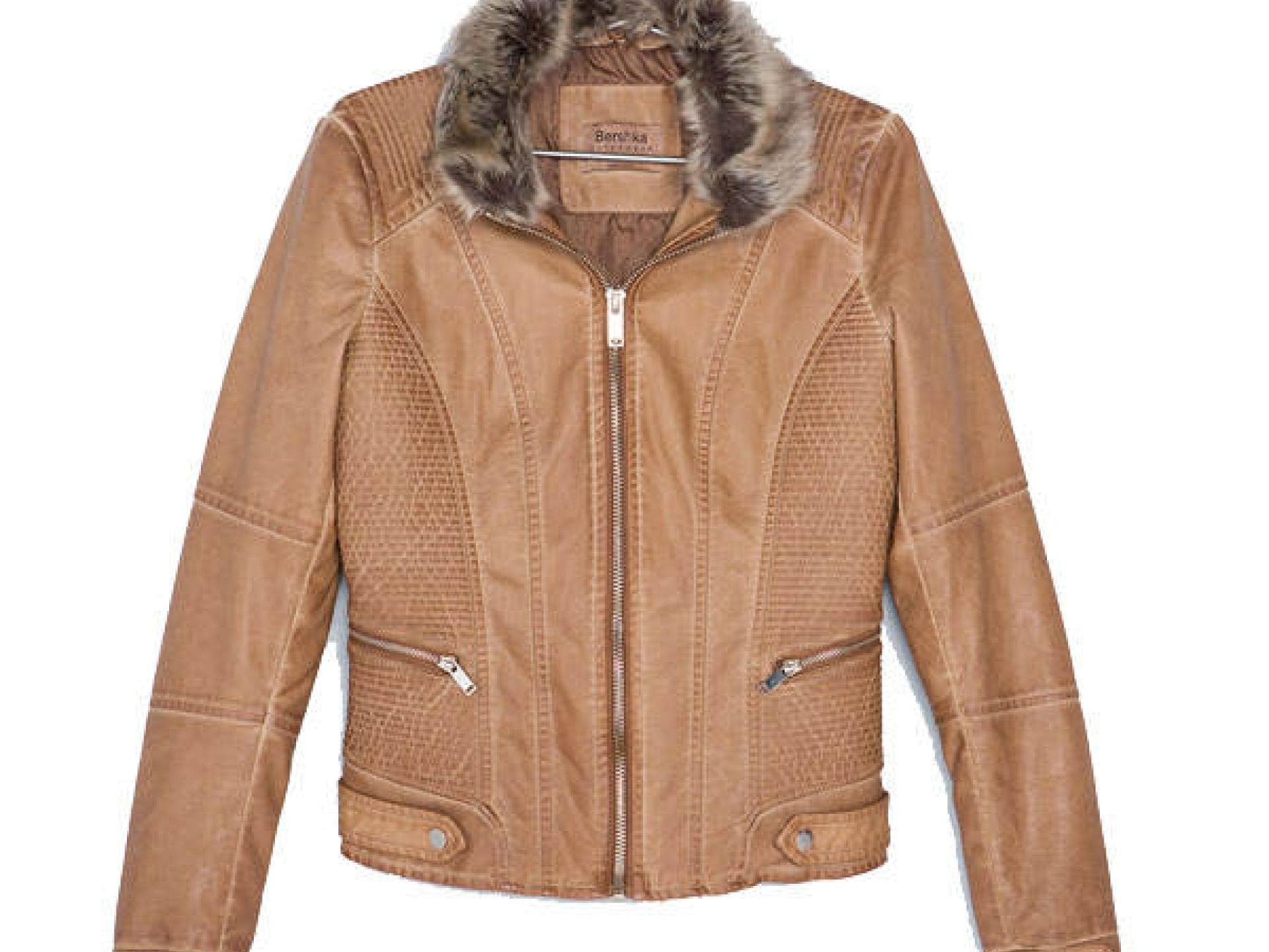 Lederjacke von Bershka Lederjacke von Bershka