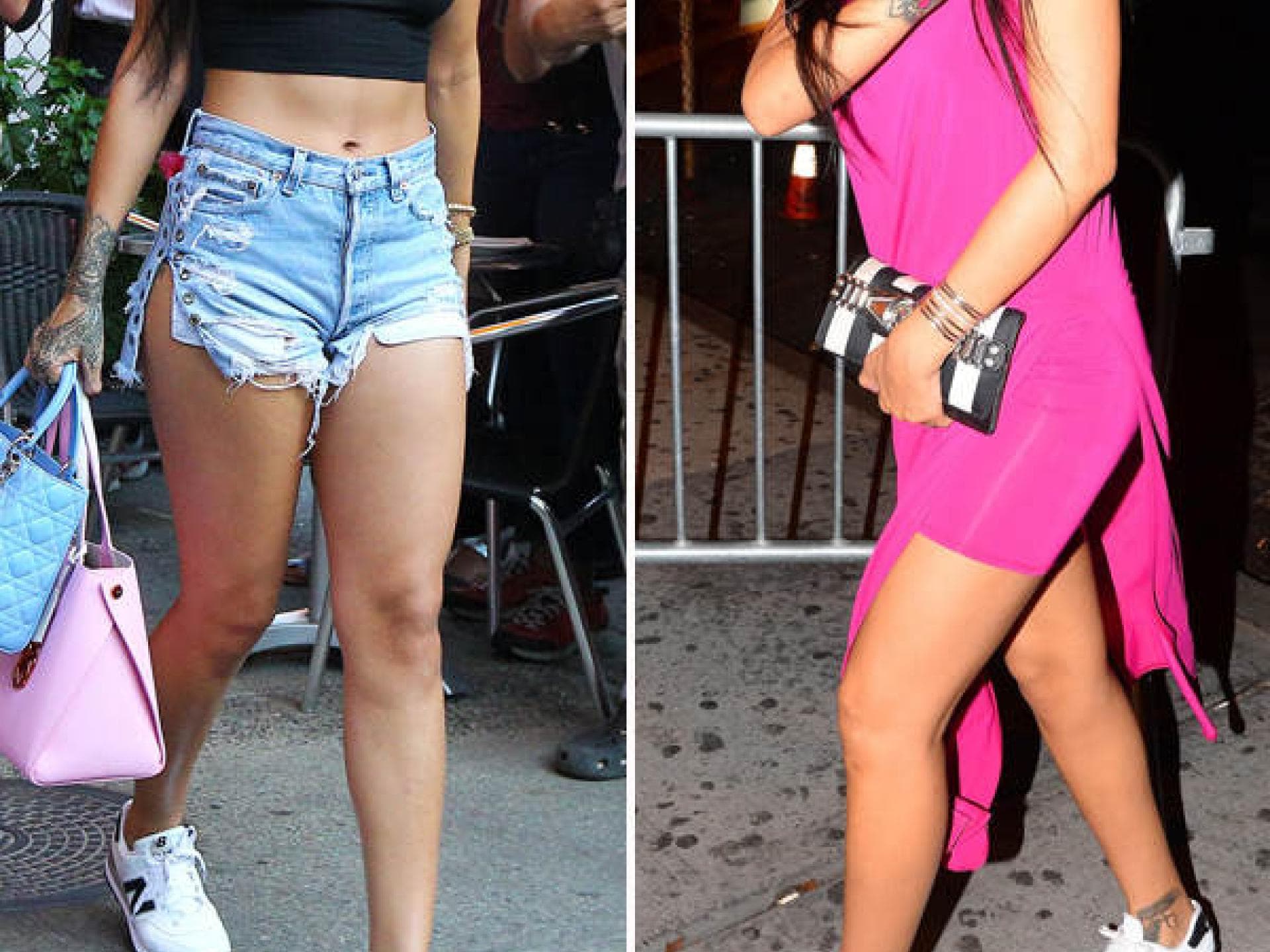 Rihanna: Weiße Sneaker Rihanna: Weiße Sneaker