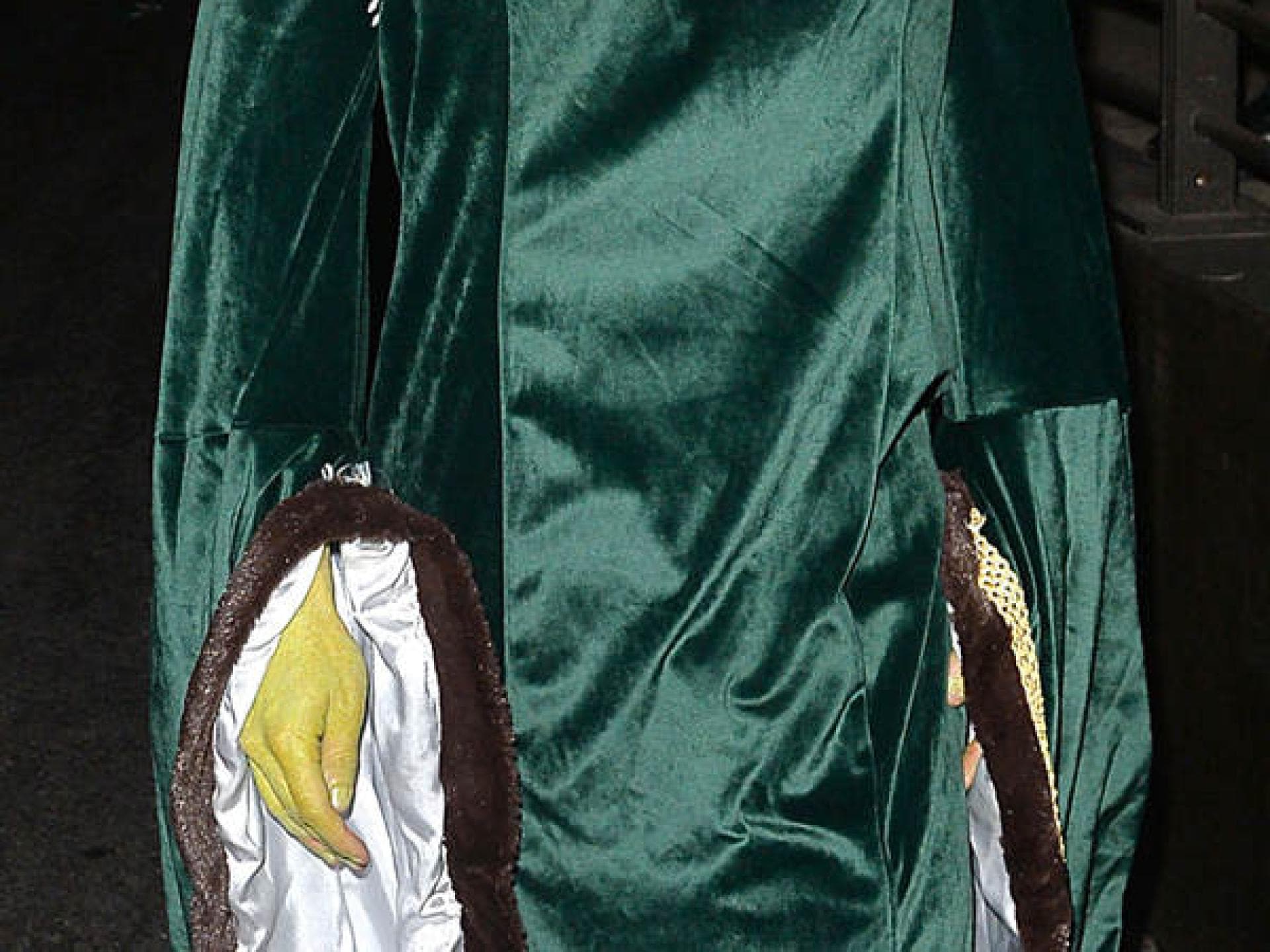 Colton Haynes als Fiona aus "Shrek" - Halloween 2014