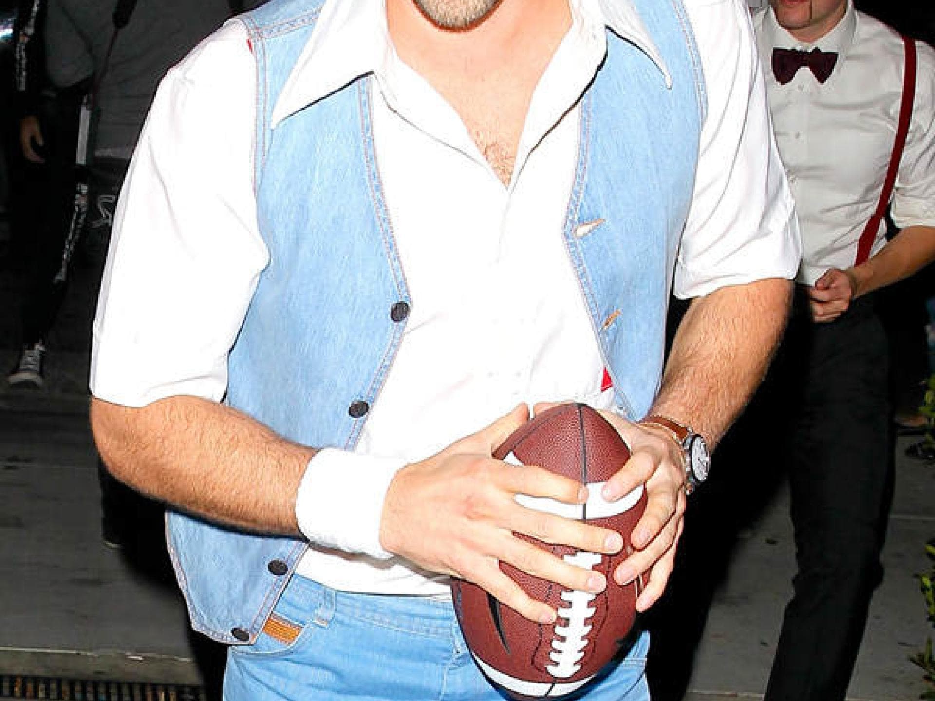 Chace Crawford im Retro-Look - Halloween 2014 Chace Crawford im Retro-Look - Halloween 2014