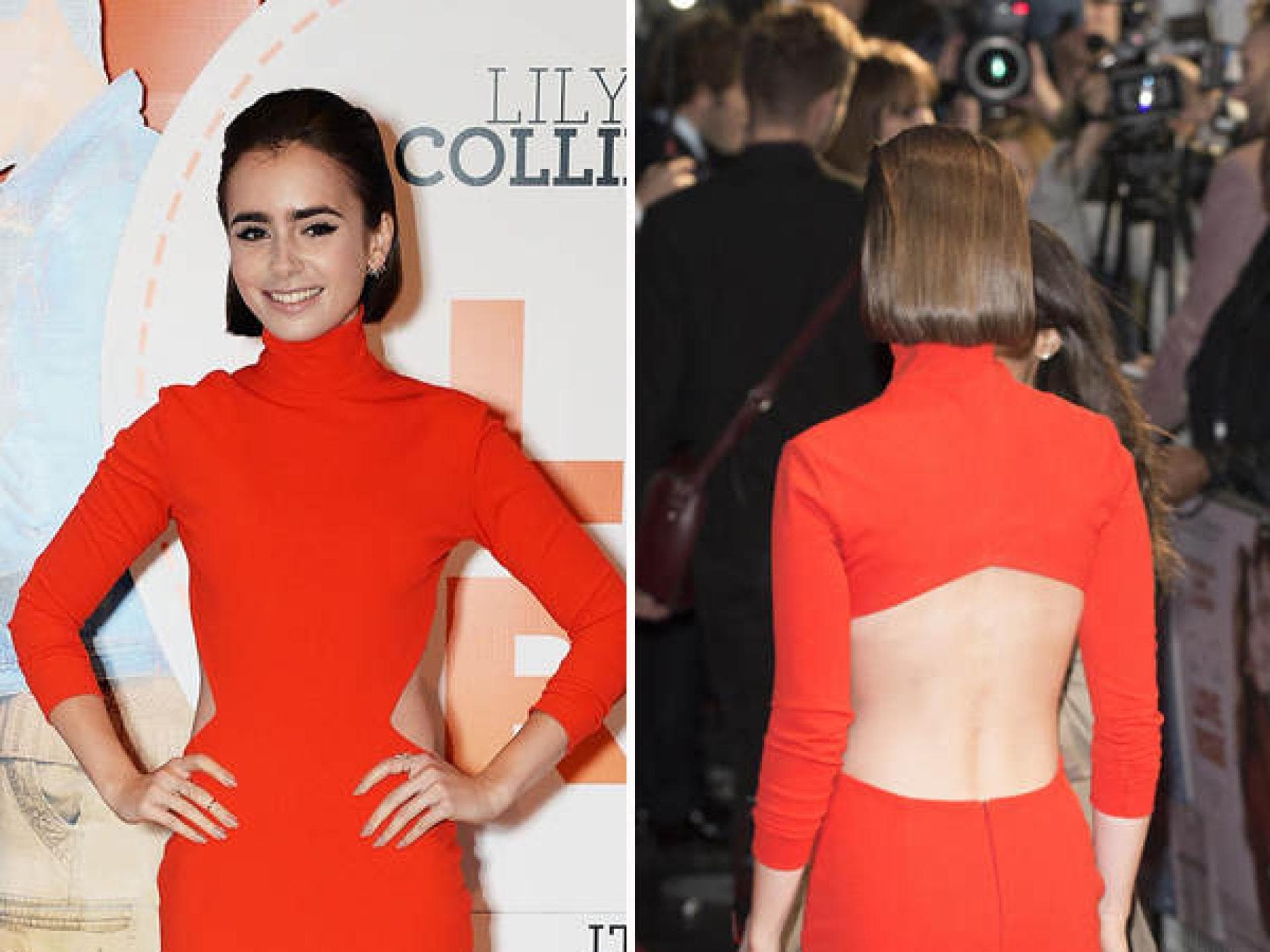 Lily Collins: Premiere von "Love, Rosie" Lily Collins: Premiere von "Love, Rosie"