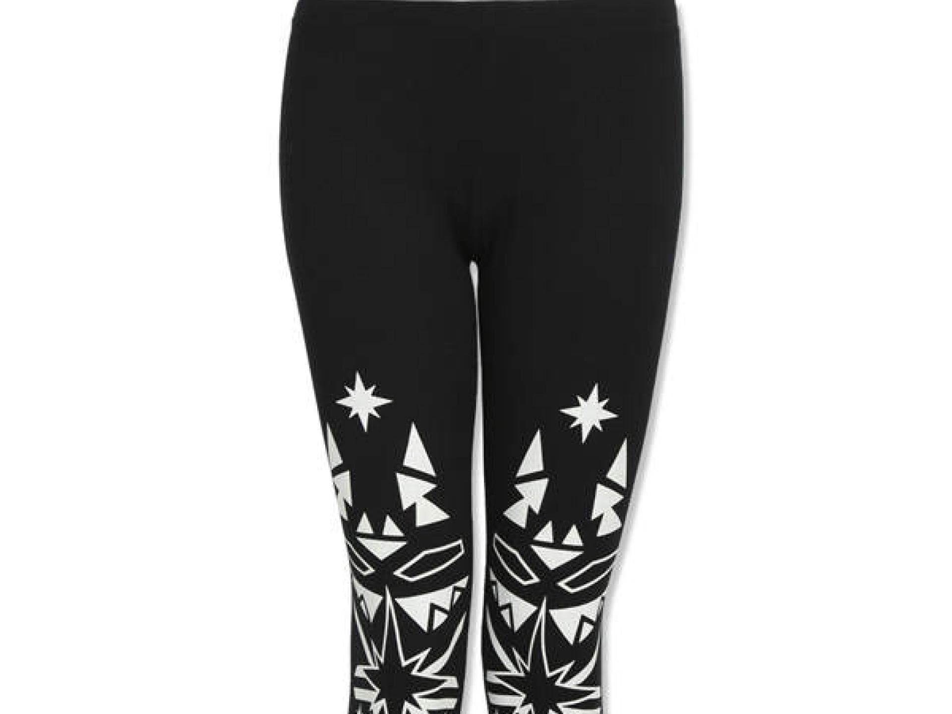 Schwarz-Weiße Leggings von Tally Weijl