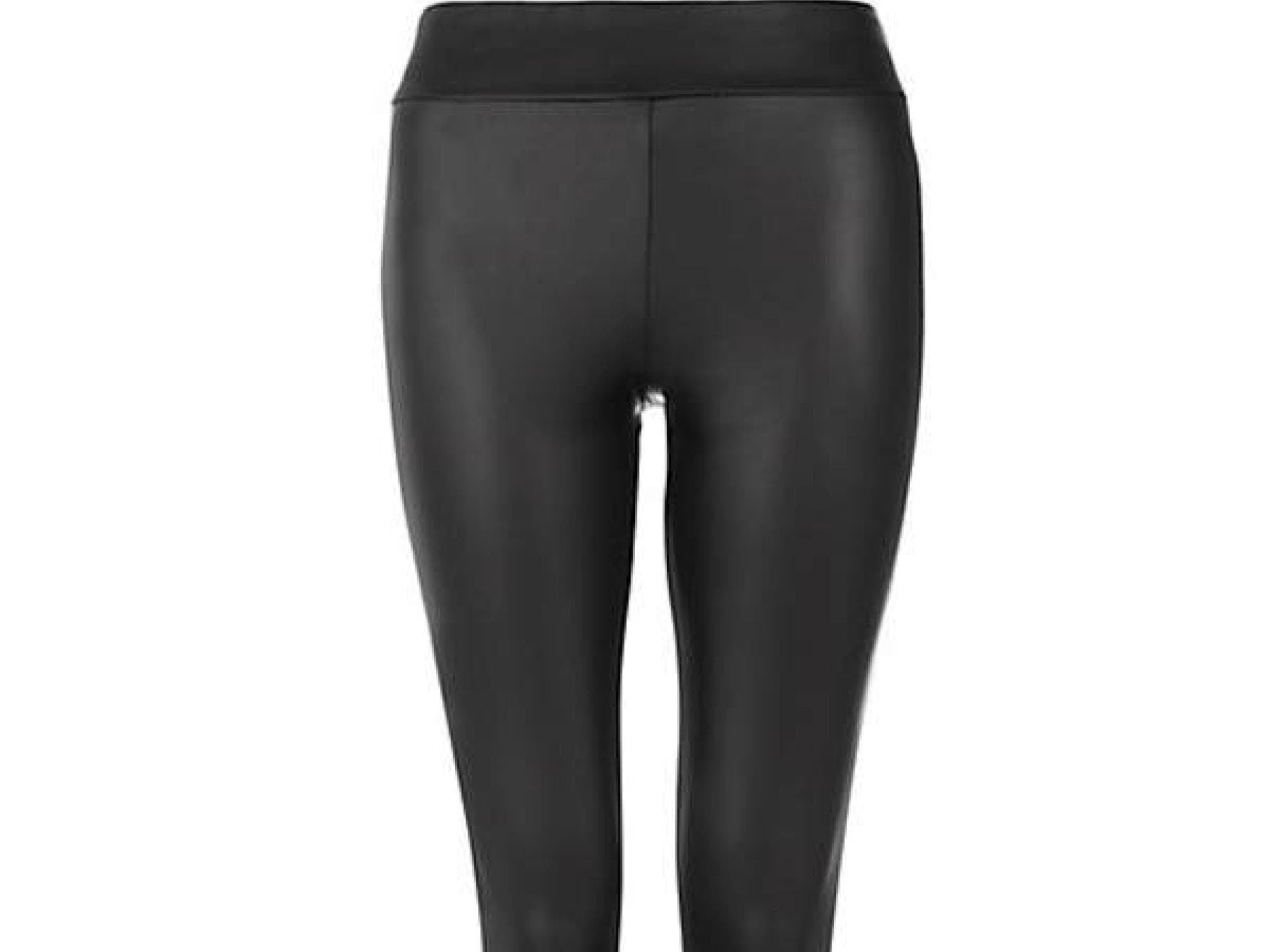 Leggings aus Lederimitat von New Look