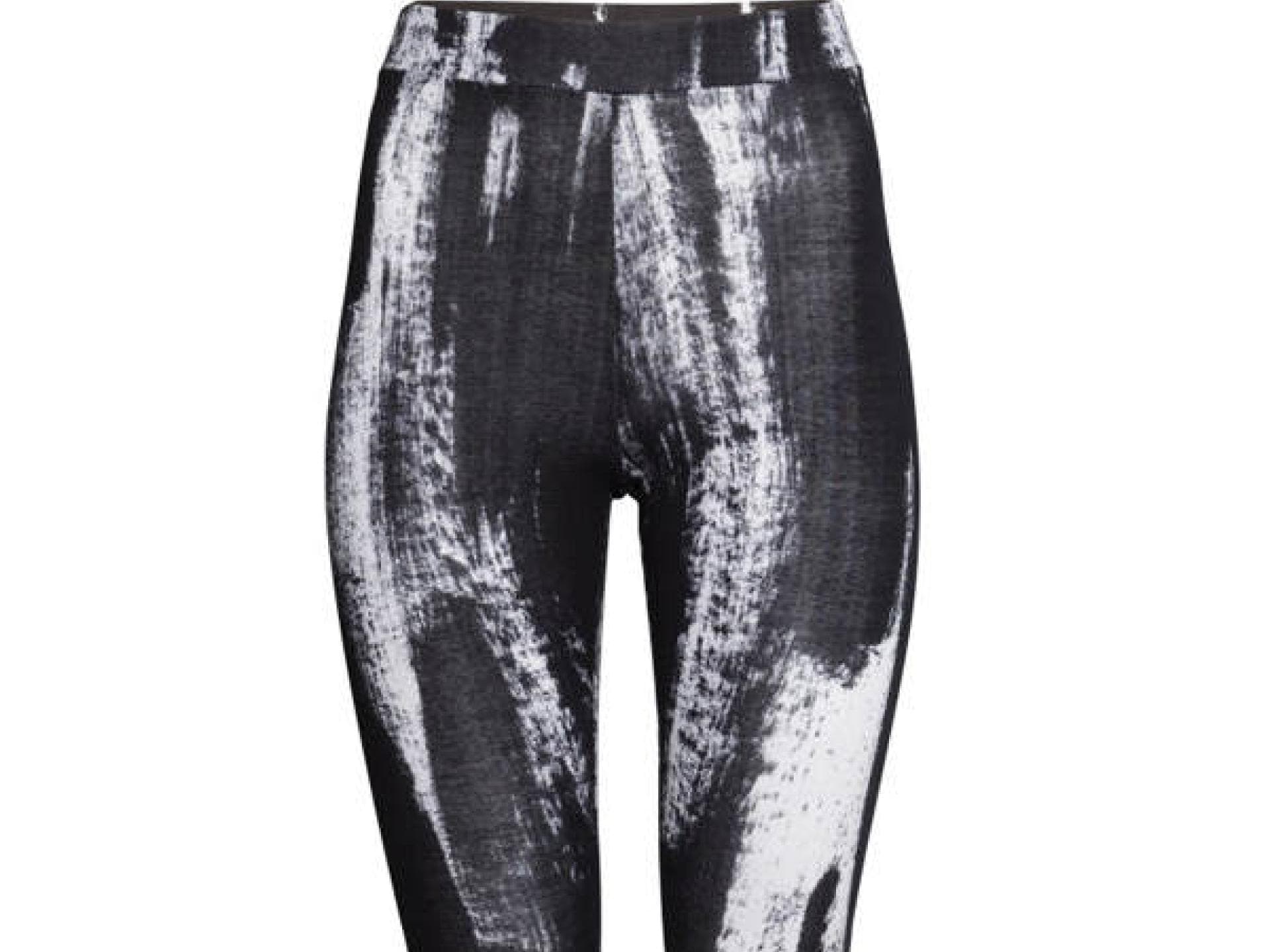 Schwarz-weiße Leggings von H&M