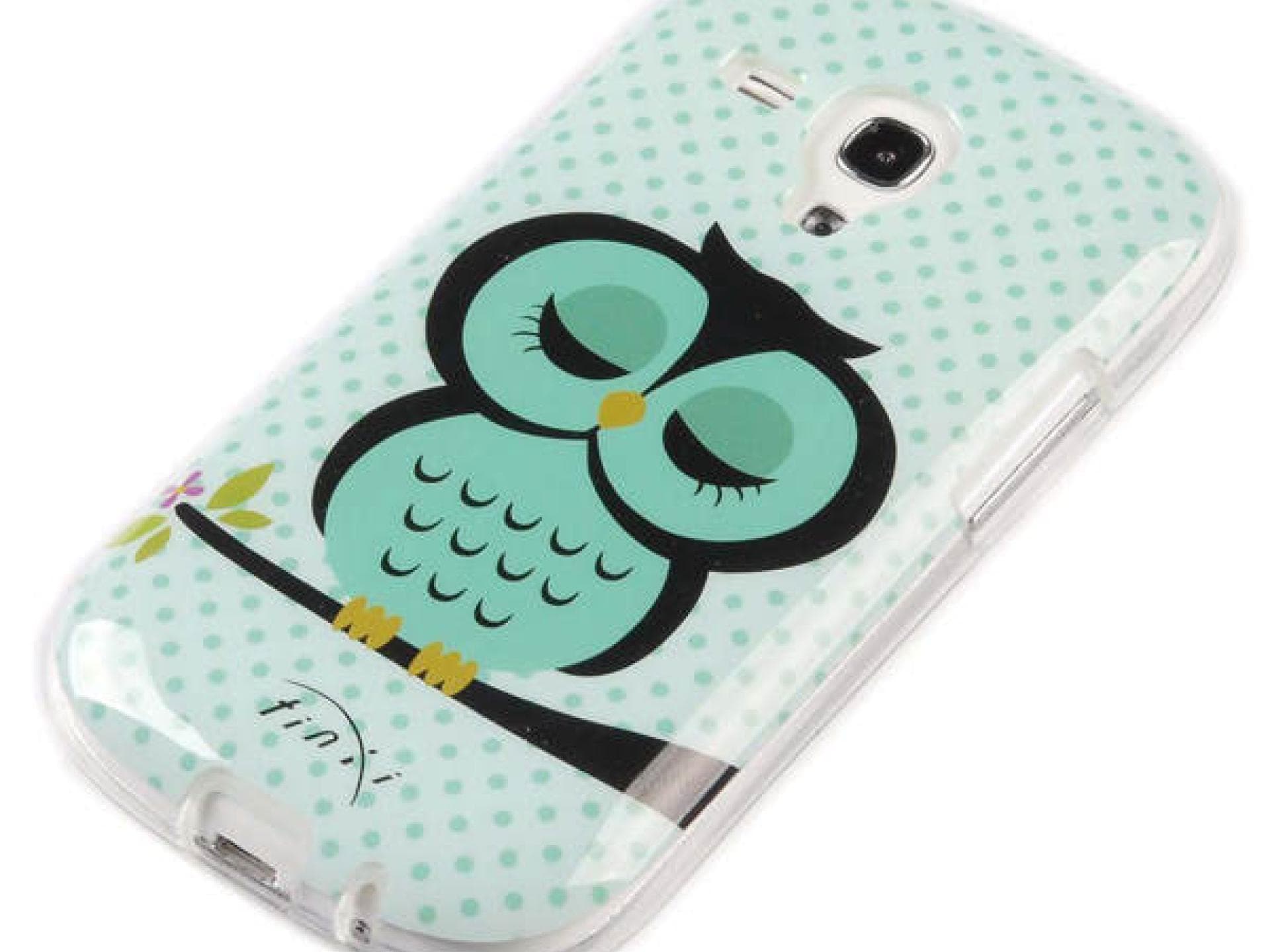 Eulen-Hülle für Samsung Galaxy S3 Mini