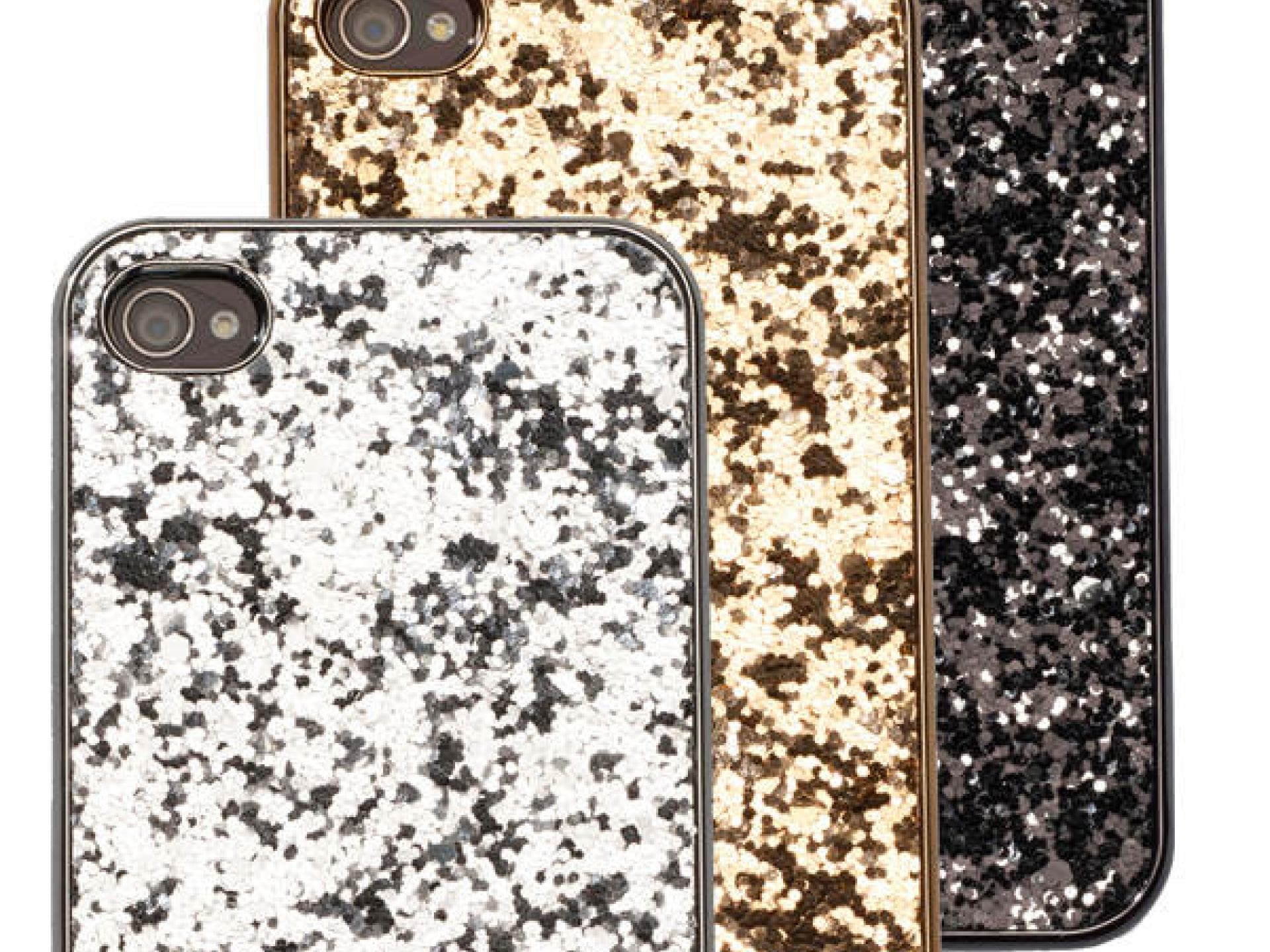 iPhone 4/4s: Glitzer-Hülle
