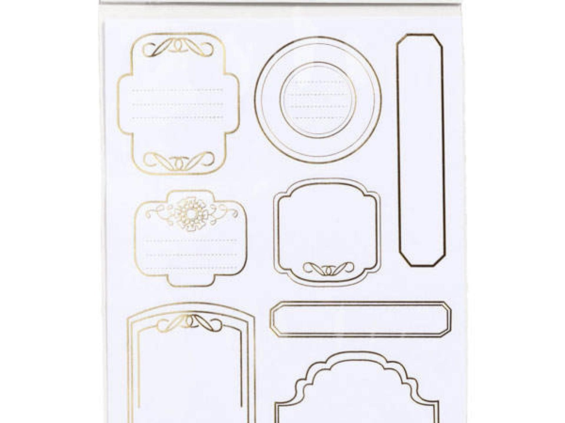 Etiketten für Bücher und Hefte von H&M