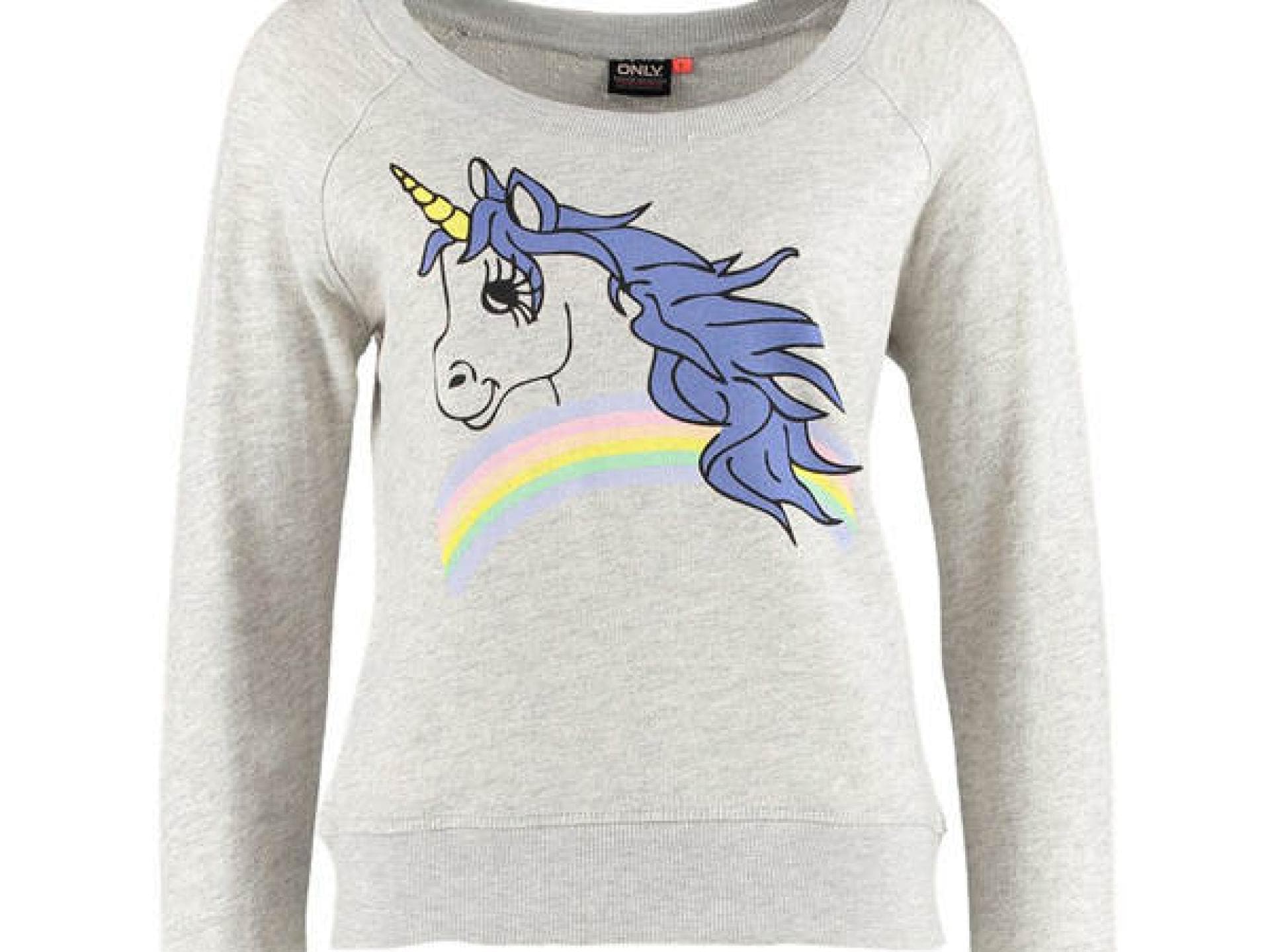 Einhorn-Pullover von Only