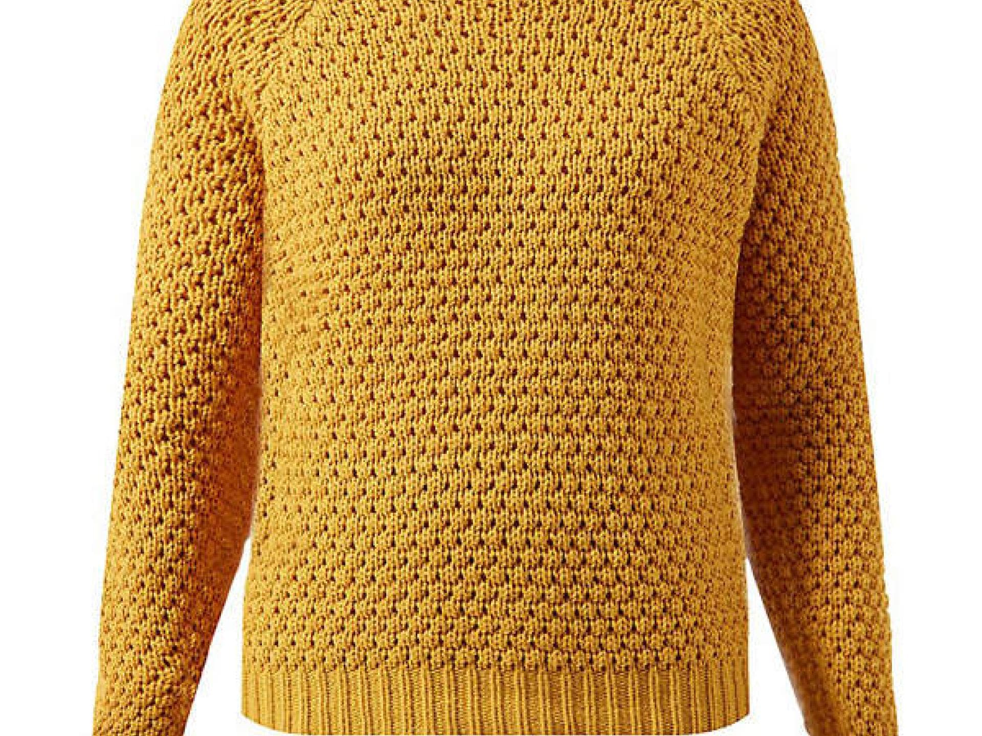 Ockergelber Pullover von Newlook.com
