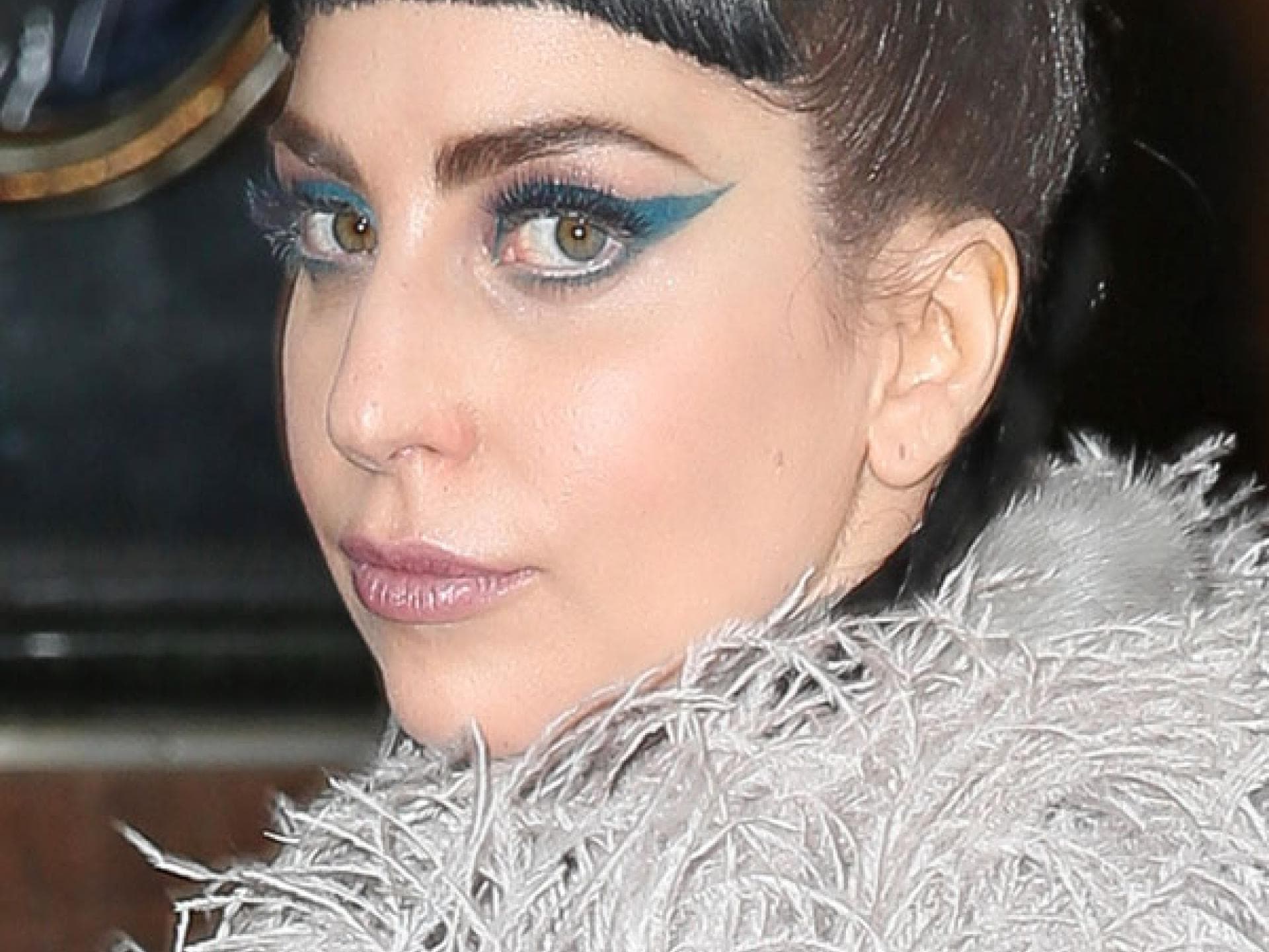 Lady Gaga mit Make-up