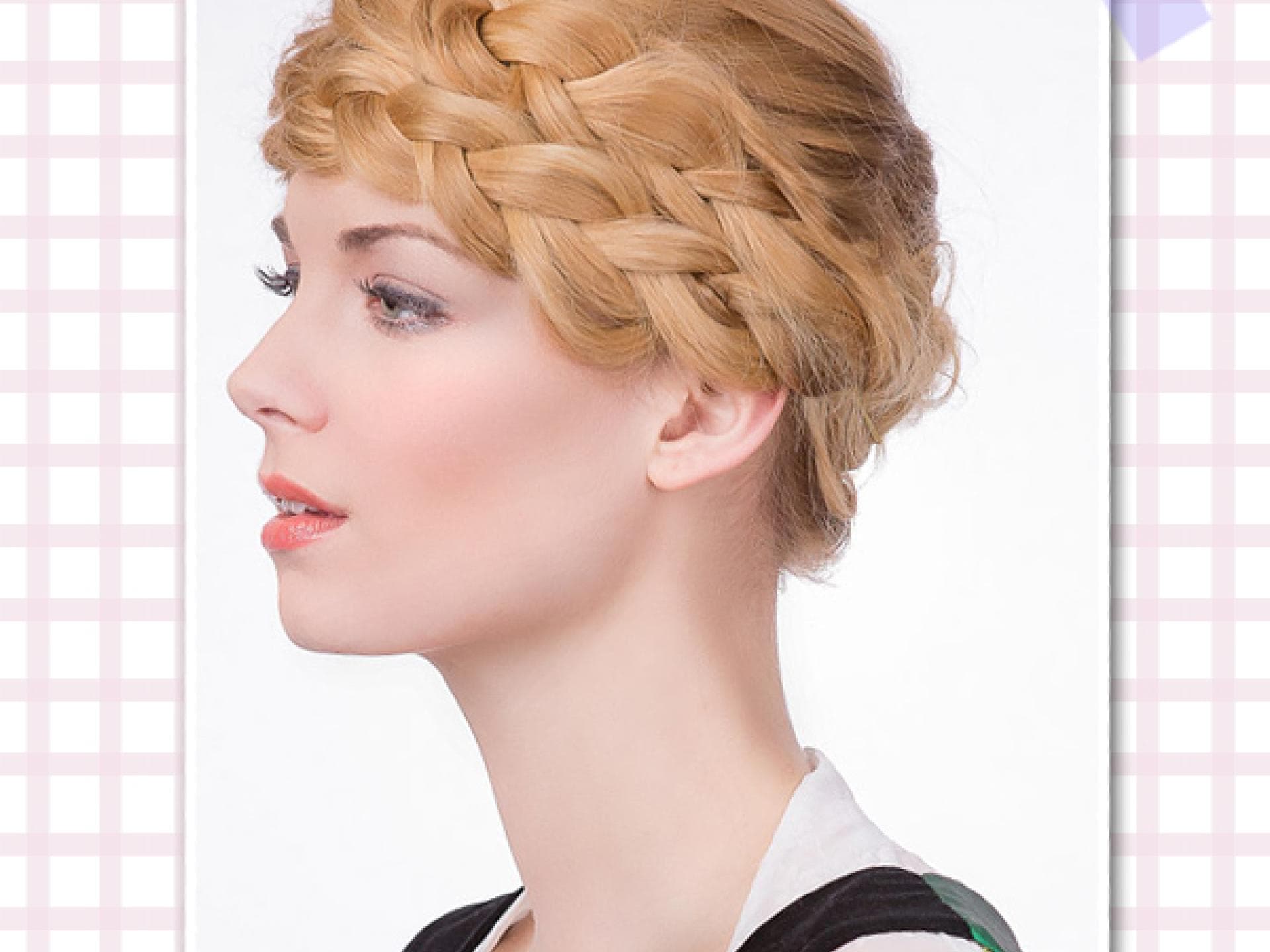 Haarkranz für lange Haare