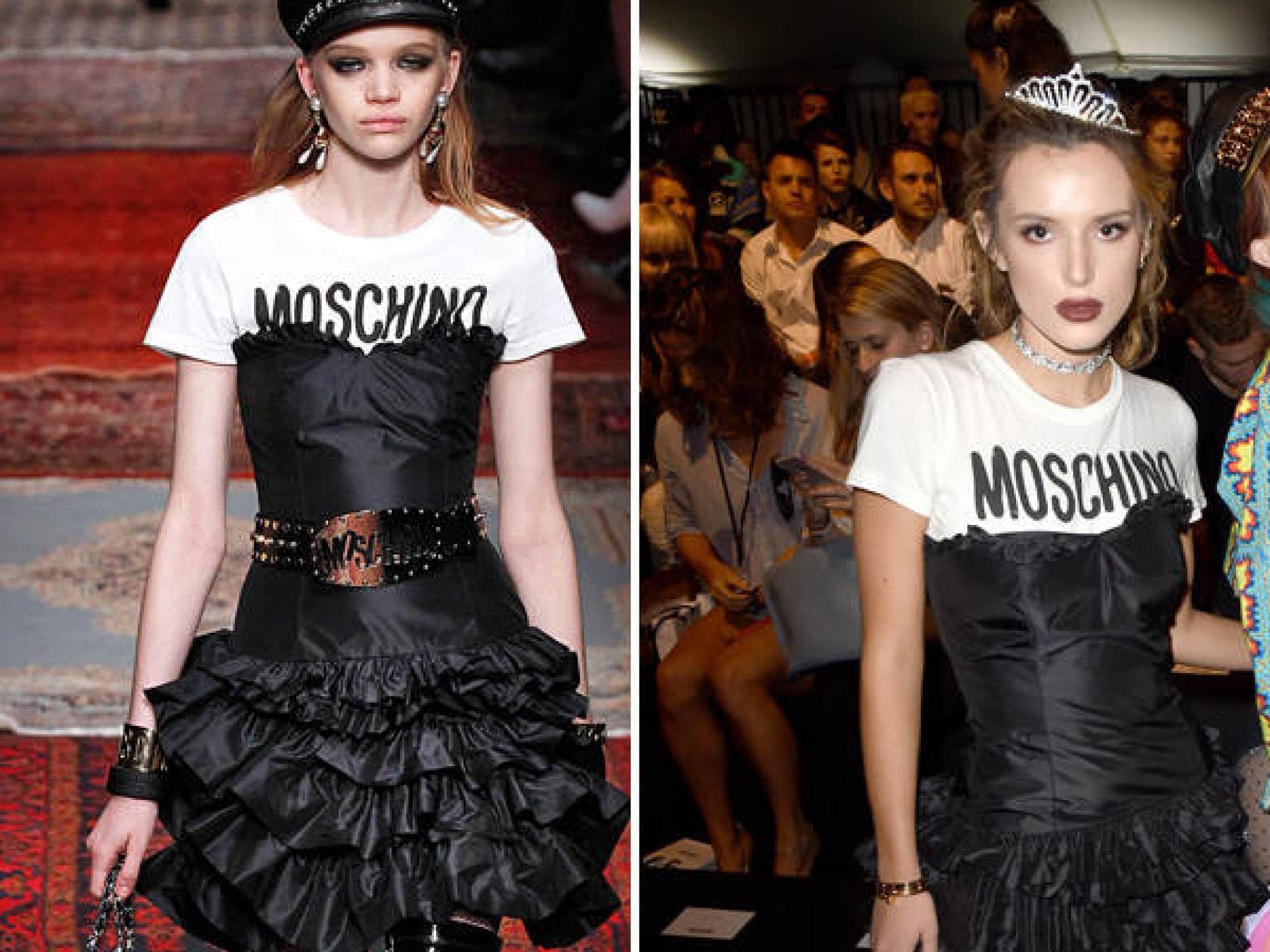 Bella Thorne in Moschino