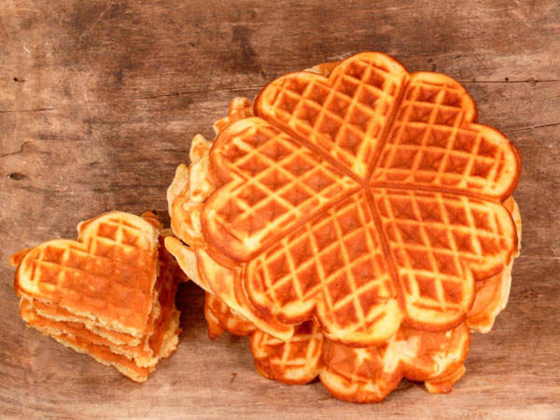 Waffeln ohne Mehl