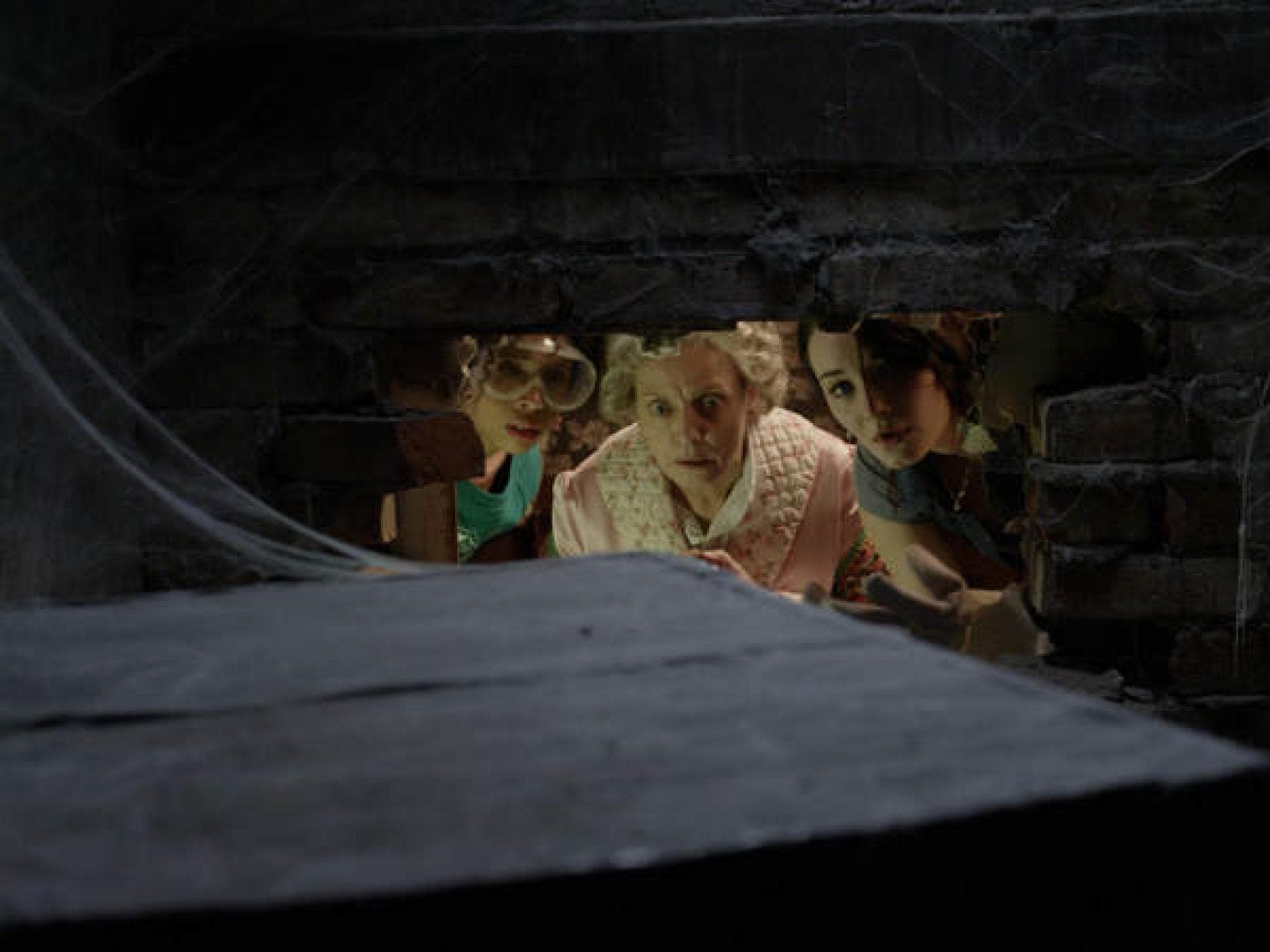 Leslie, Maddy und Gwen