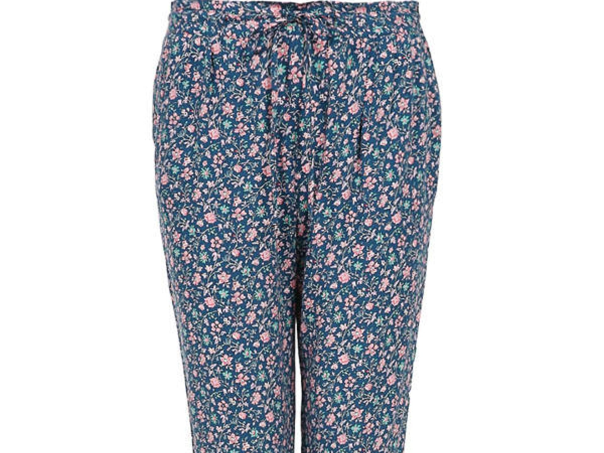 Musterhose mit Blumen von s.Oliver