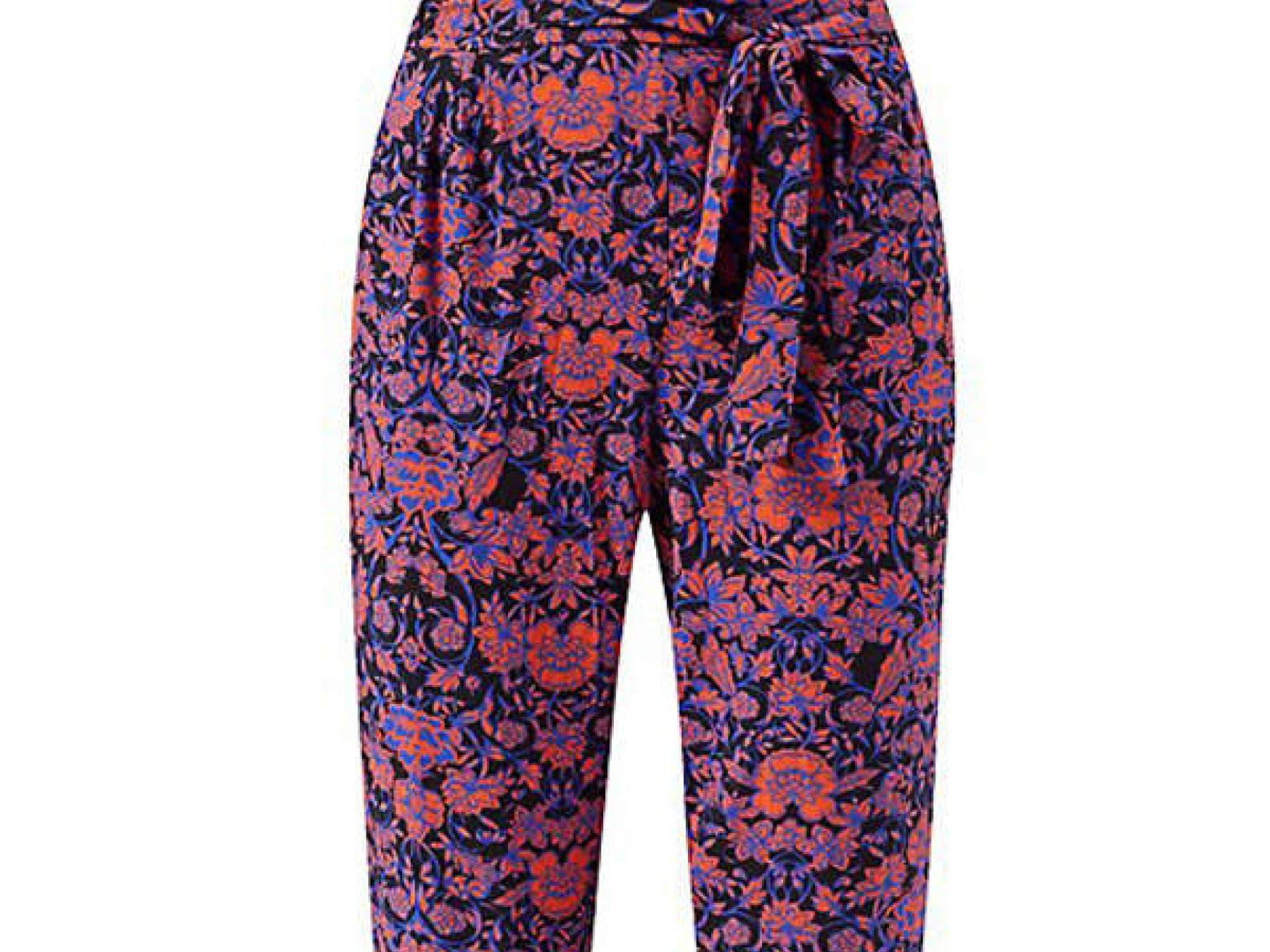 Bunte Printhose von New Look