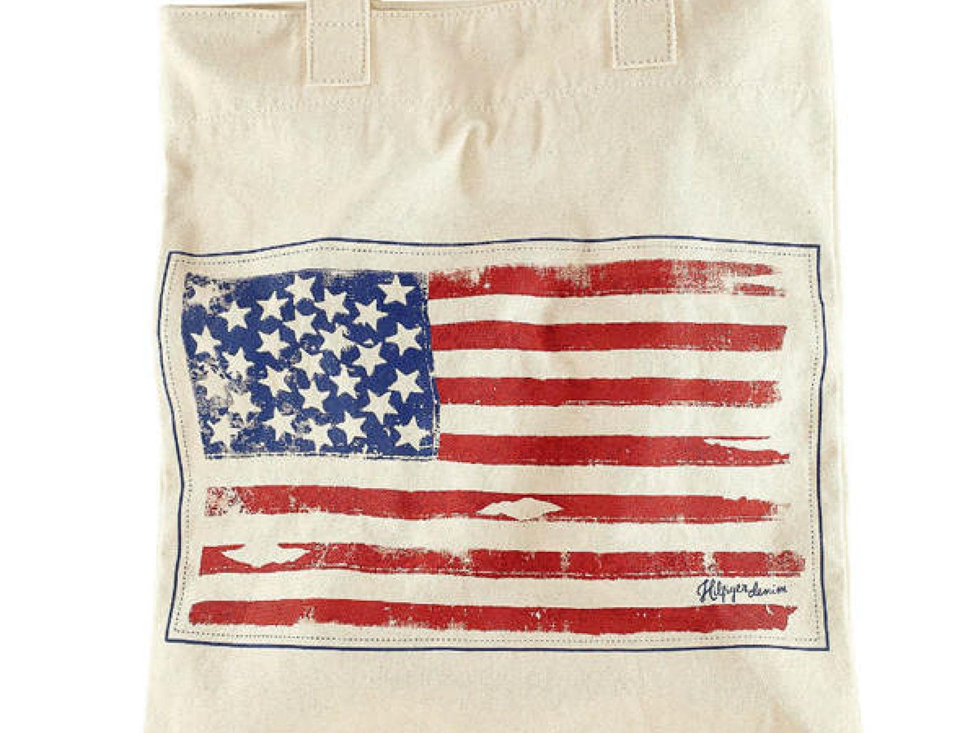 USA-Jutebeutel von Hilfiger Denim