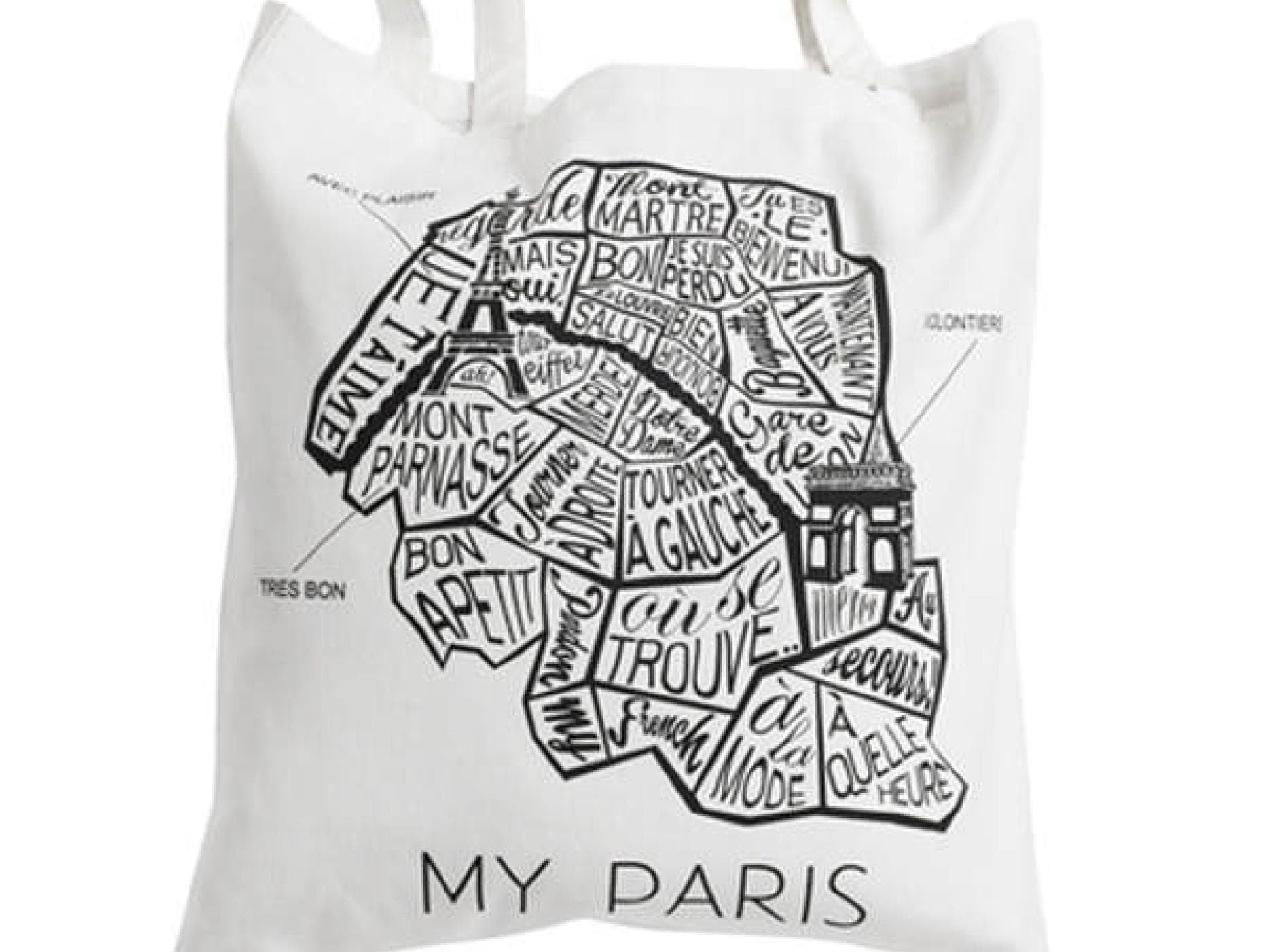 Paris-Jutebeutel von Gina Tricot