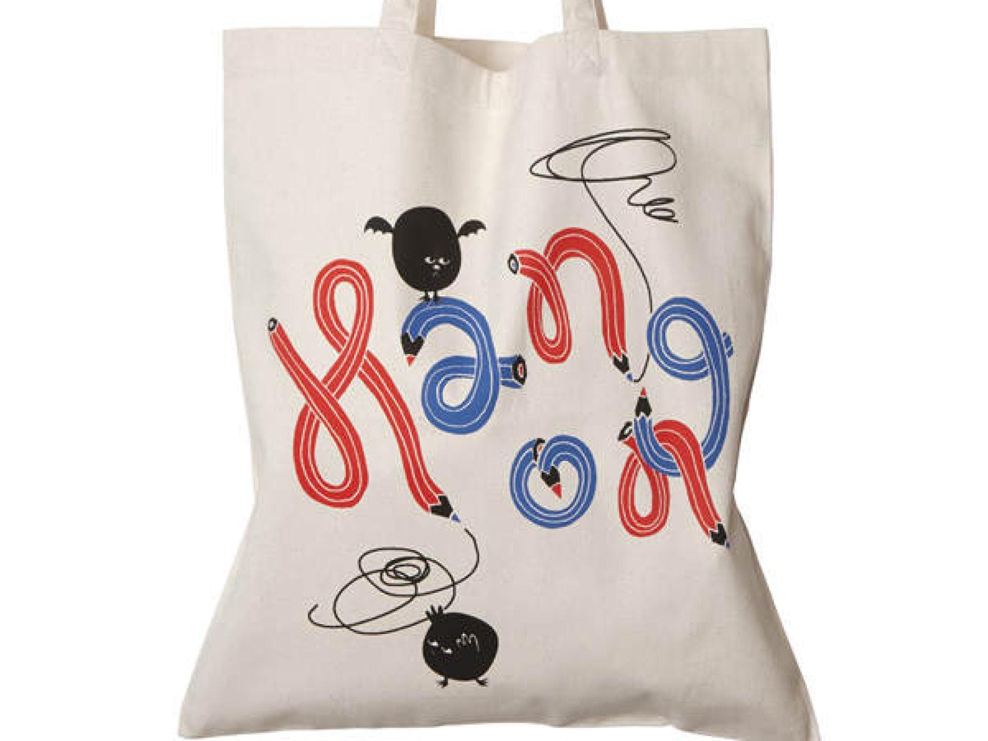 Jutebeutel mit Spruch von Monki