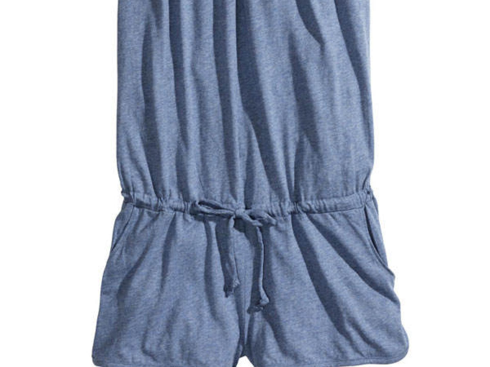 Kurzer Jumpsuit von H&M in Blau