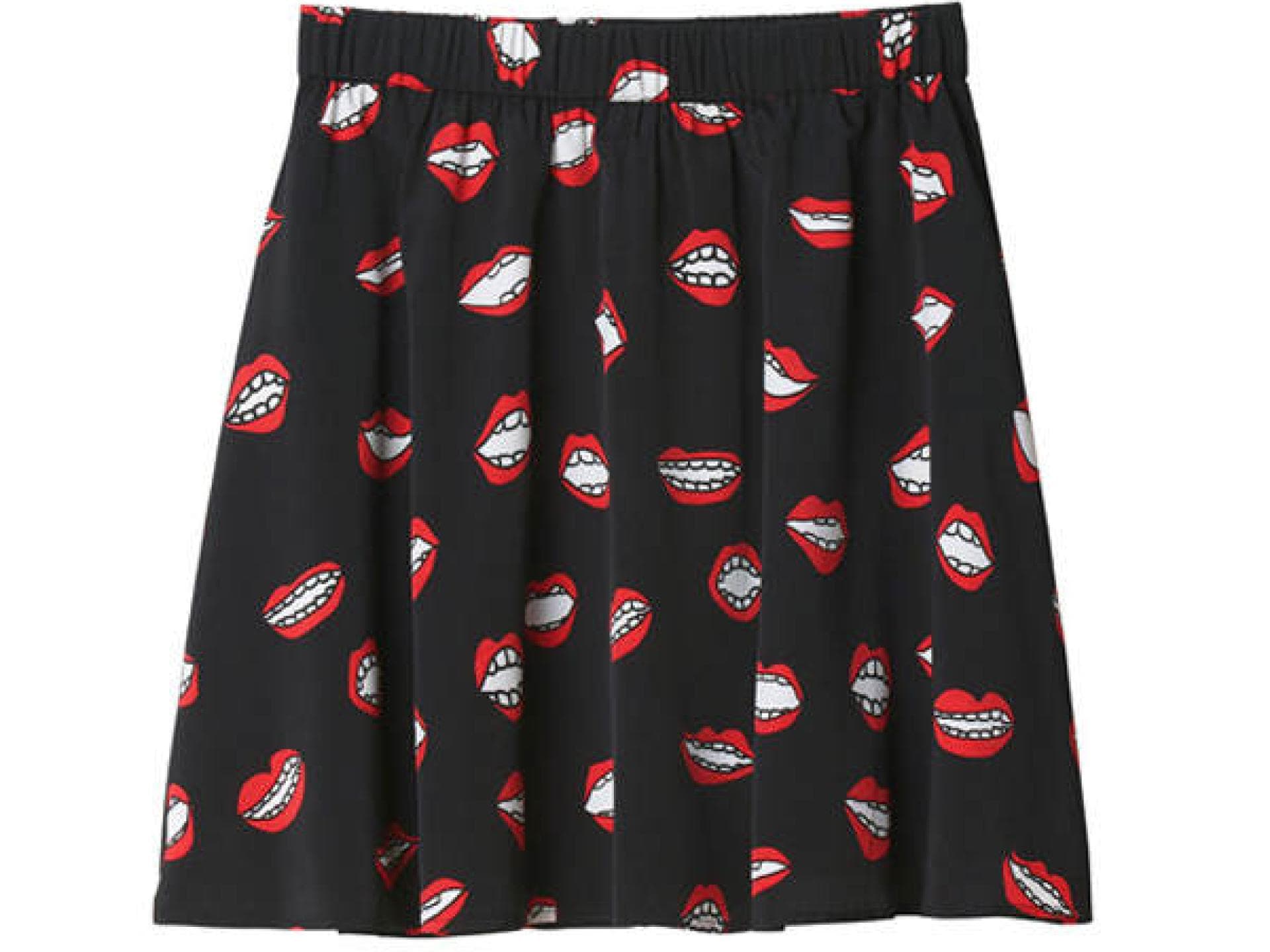 Rock mit Mündern von Monki.com