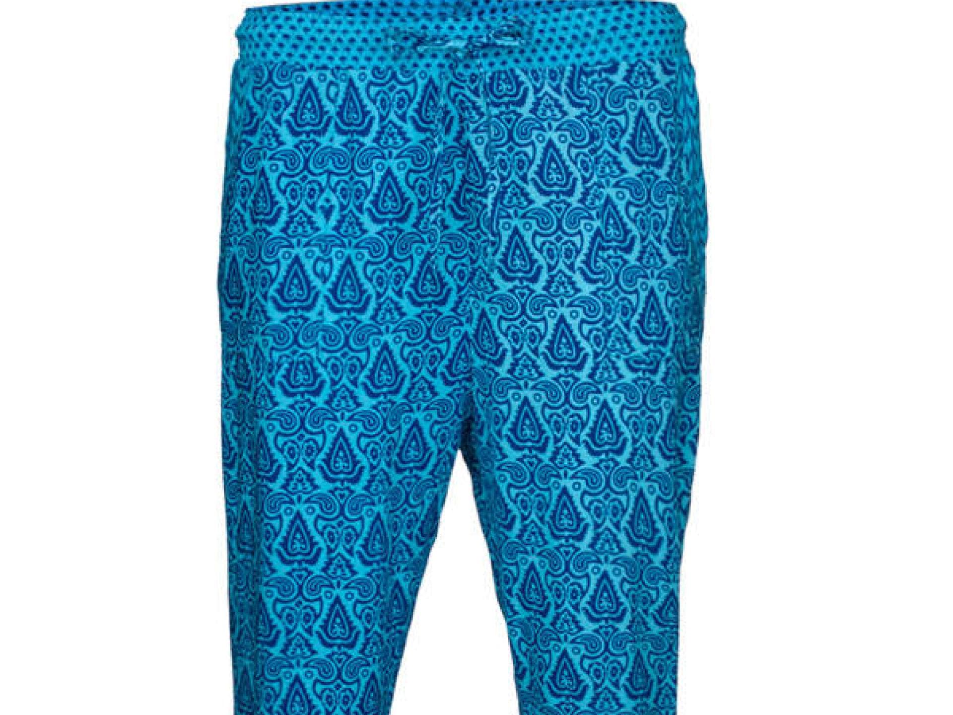 Türkise Printhose von New Yorker